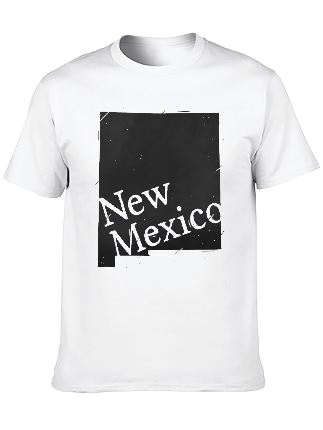 New Mexico Graphic Tee - Black Crew Neck