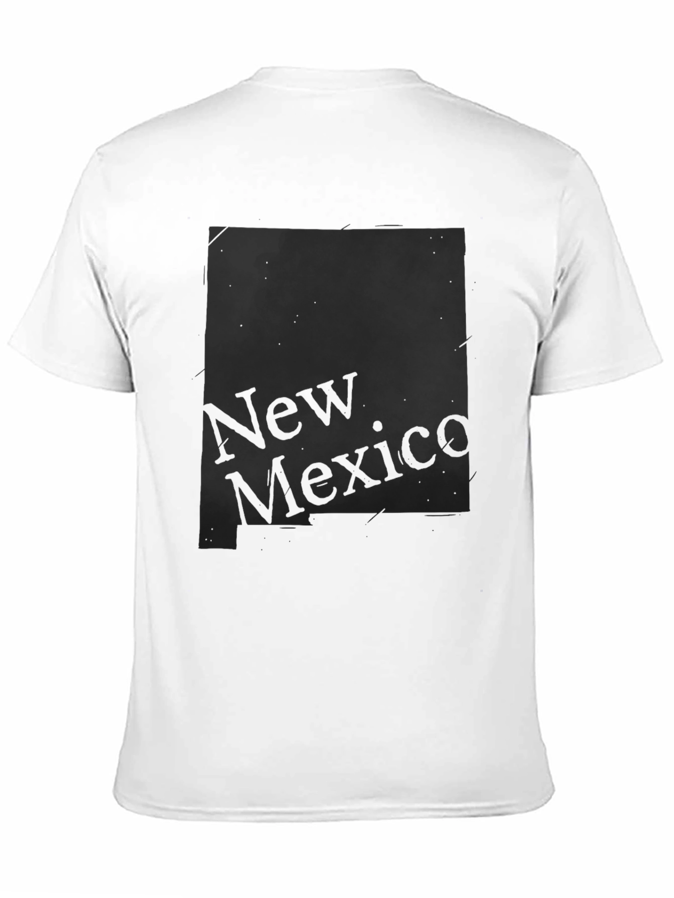 New Mexico Graphic Tee - Black Crew Neck