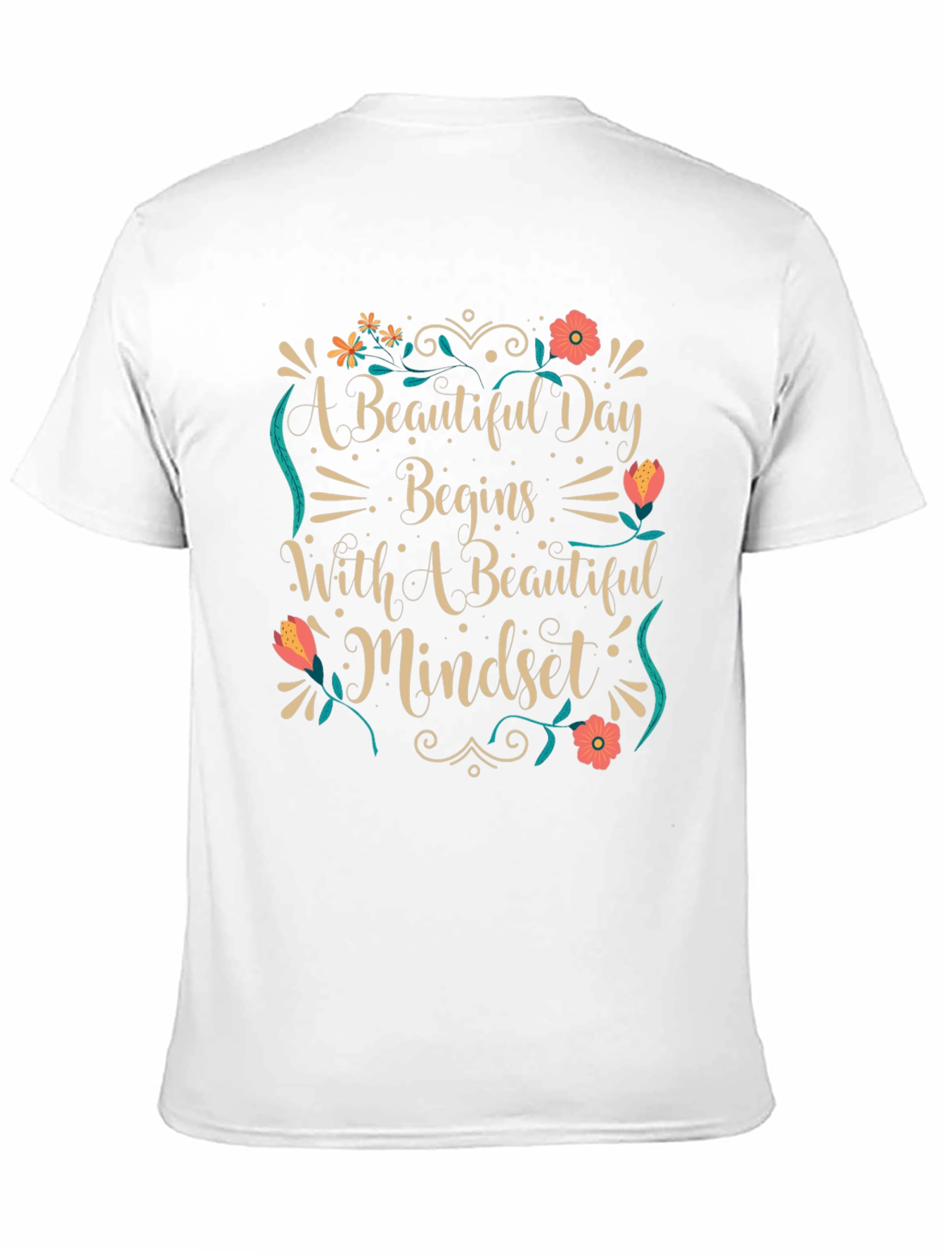 Beautiful Mindset Black Graphic Tee