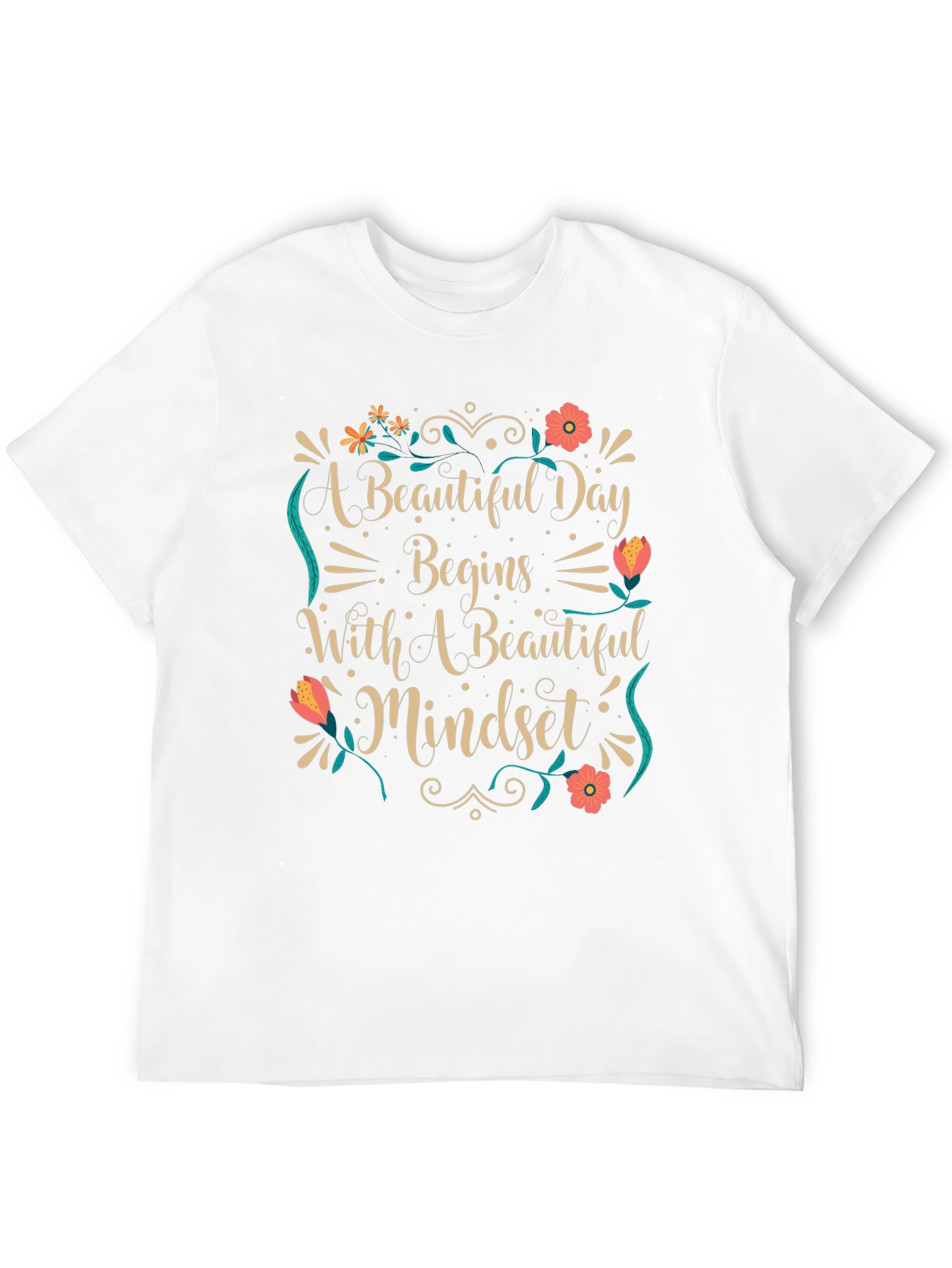 Beautiful Mindset Black Graphic Tee