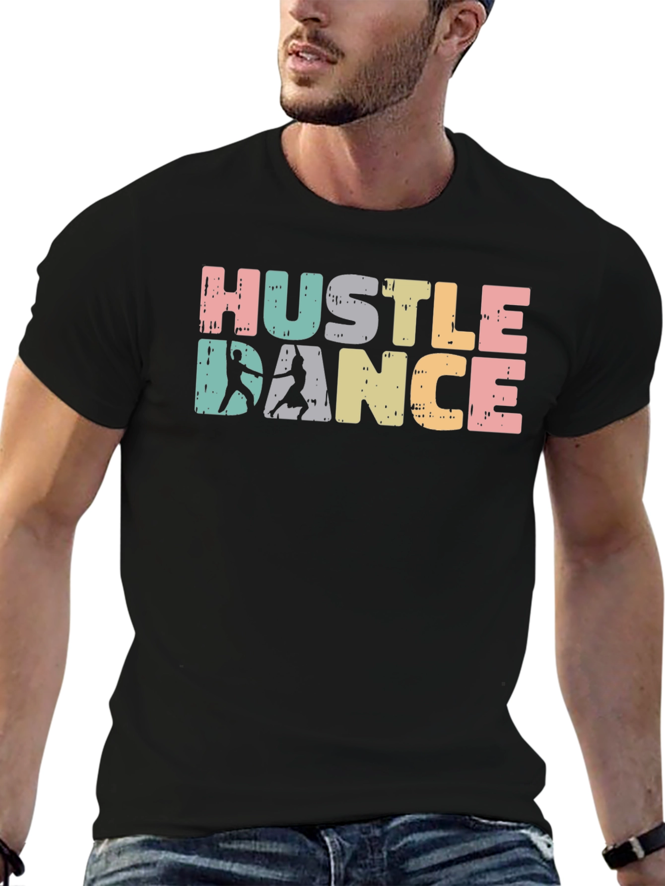 Hustle Dance Retro T-Shirt