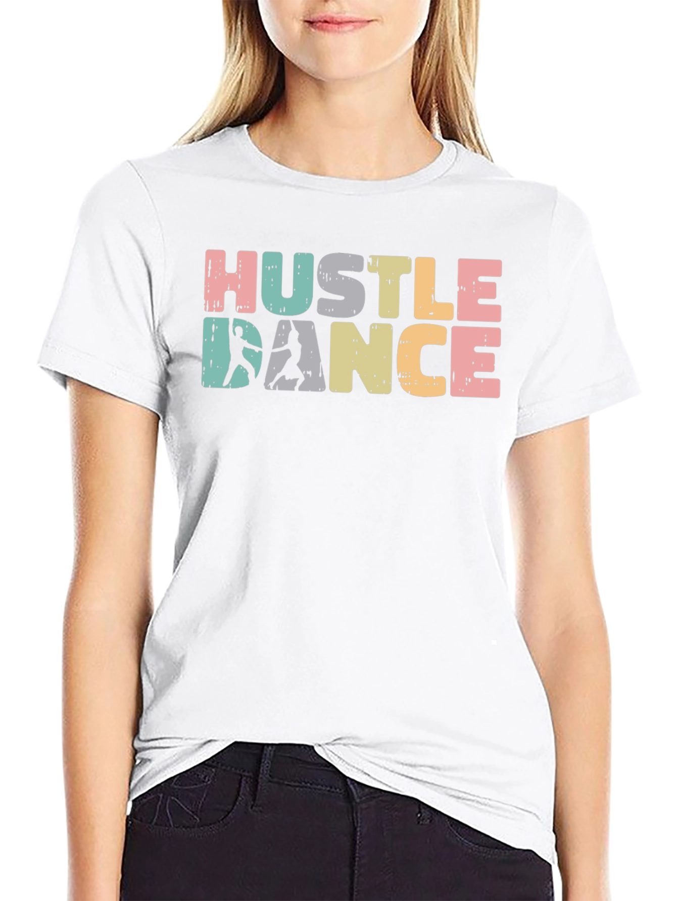 Hustle Dance Retro T-Shirt