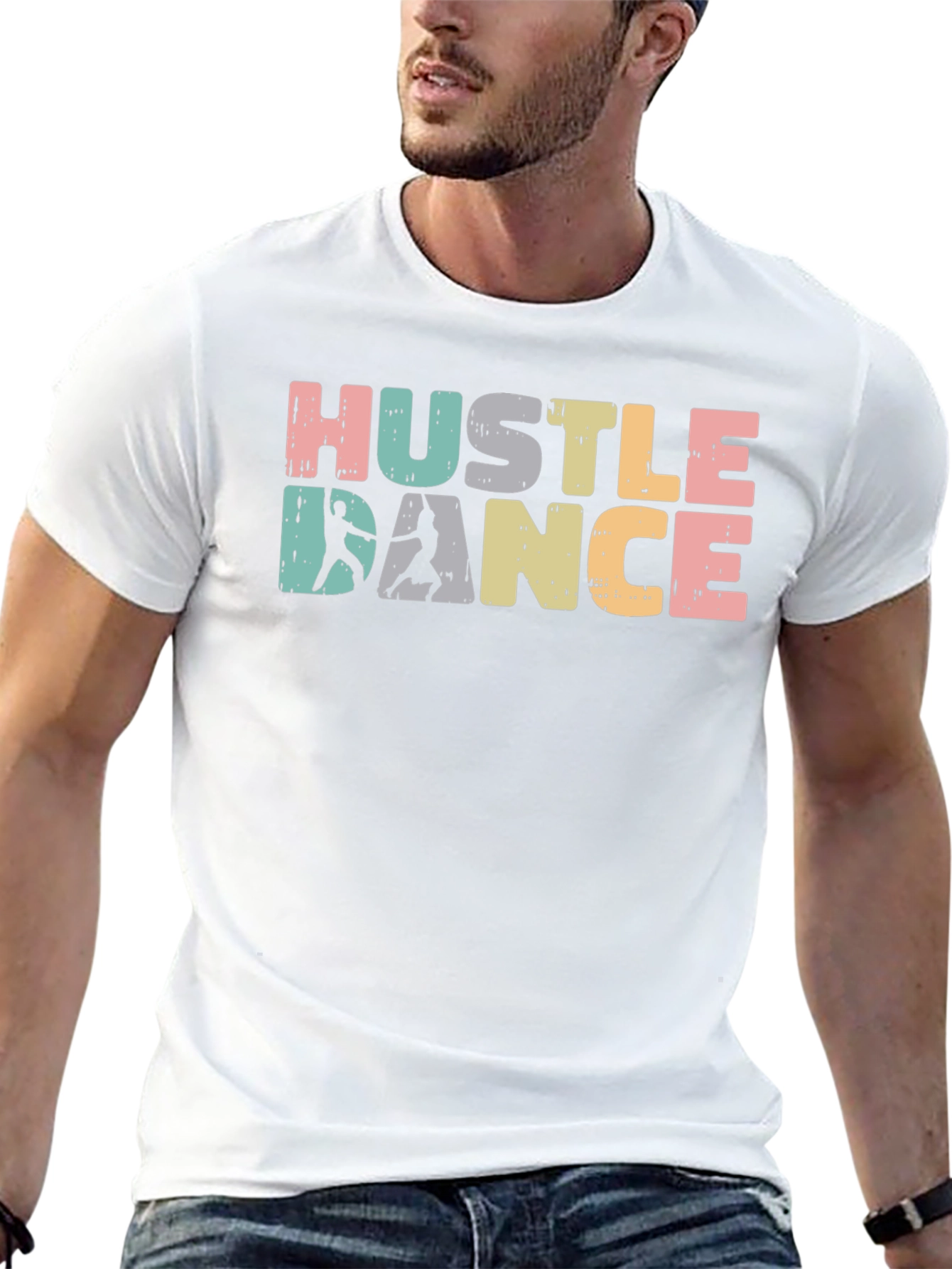 Hustle Dance Retro T-Shirt