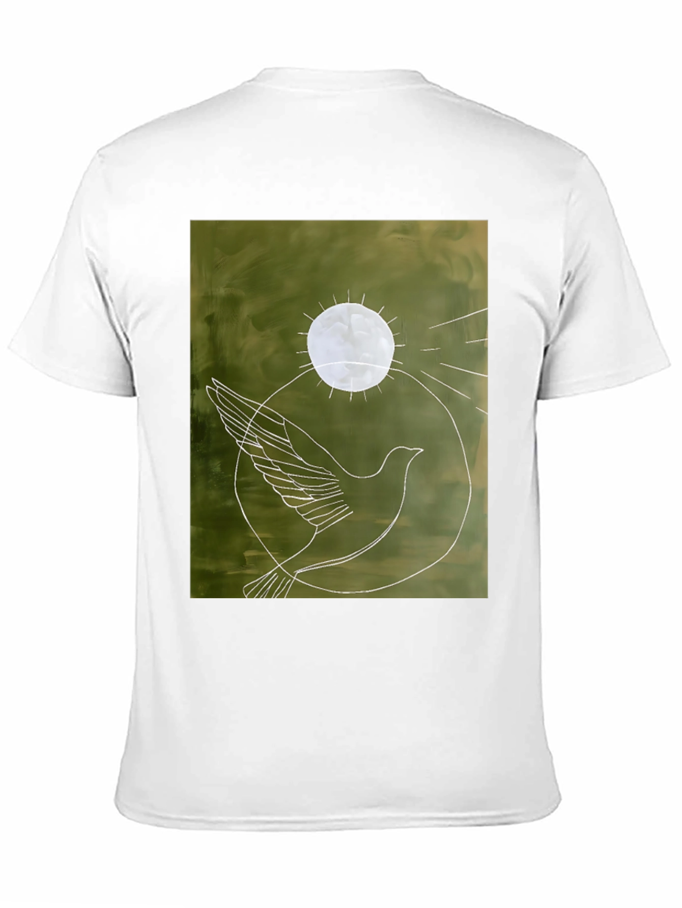 Dove Graphic Tee - Peace Symbol Shirt