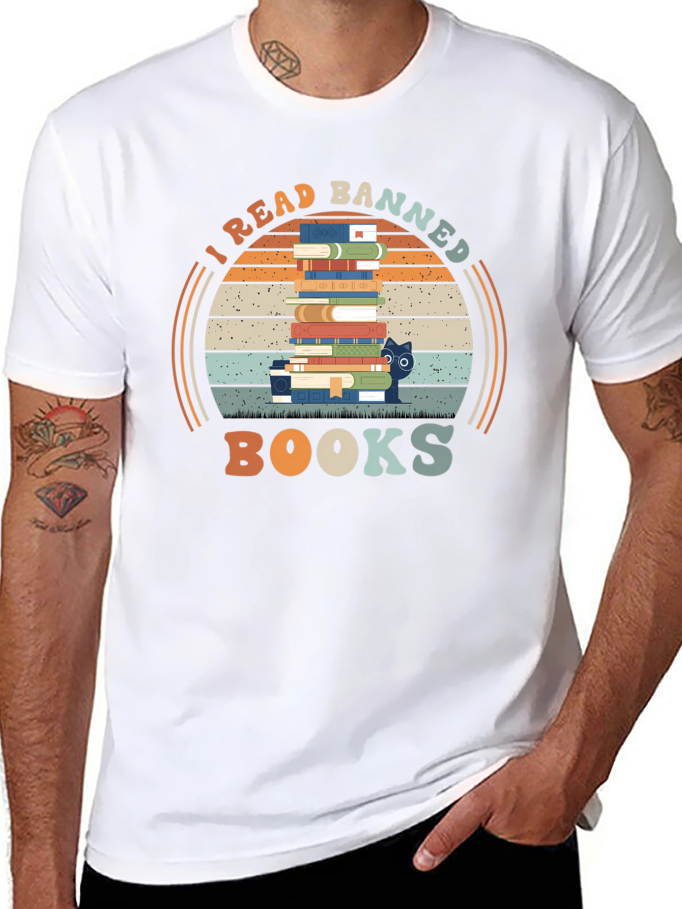 I Read Banned Books T-Shirt - Book Lover Tee