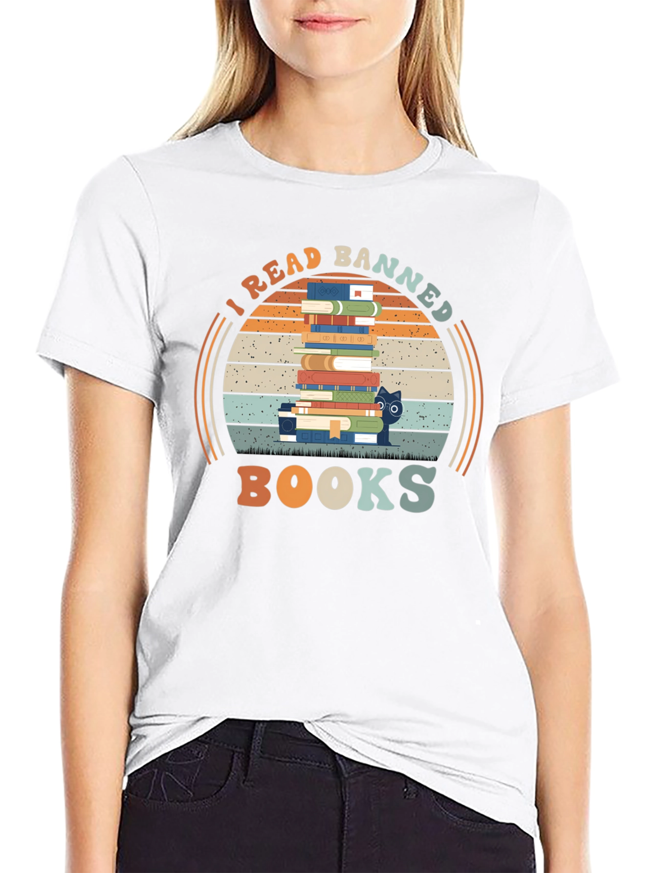 I Read Banned Books T-Shirt - Book Lover Tee