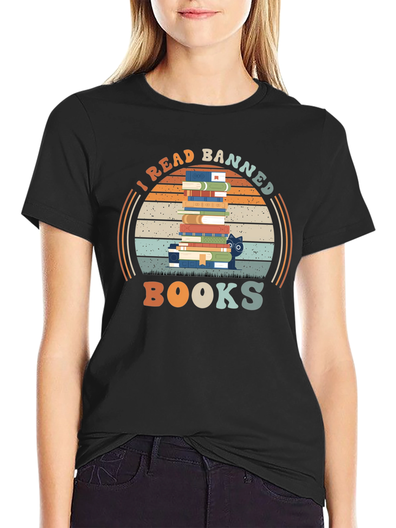 I Read Banned Books T-Shirt - Book Lover Tee