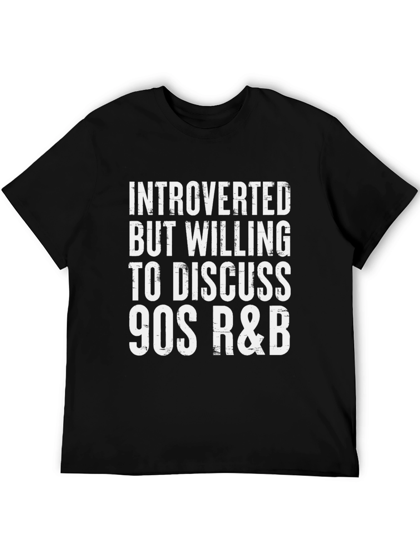 Introverted 90s R&B Music T-Shirt