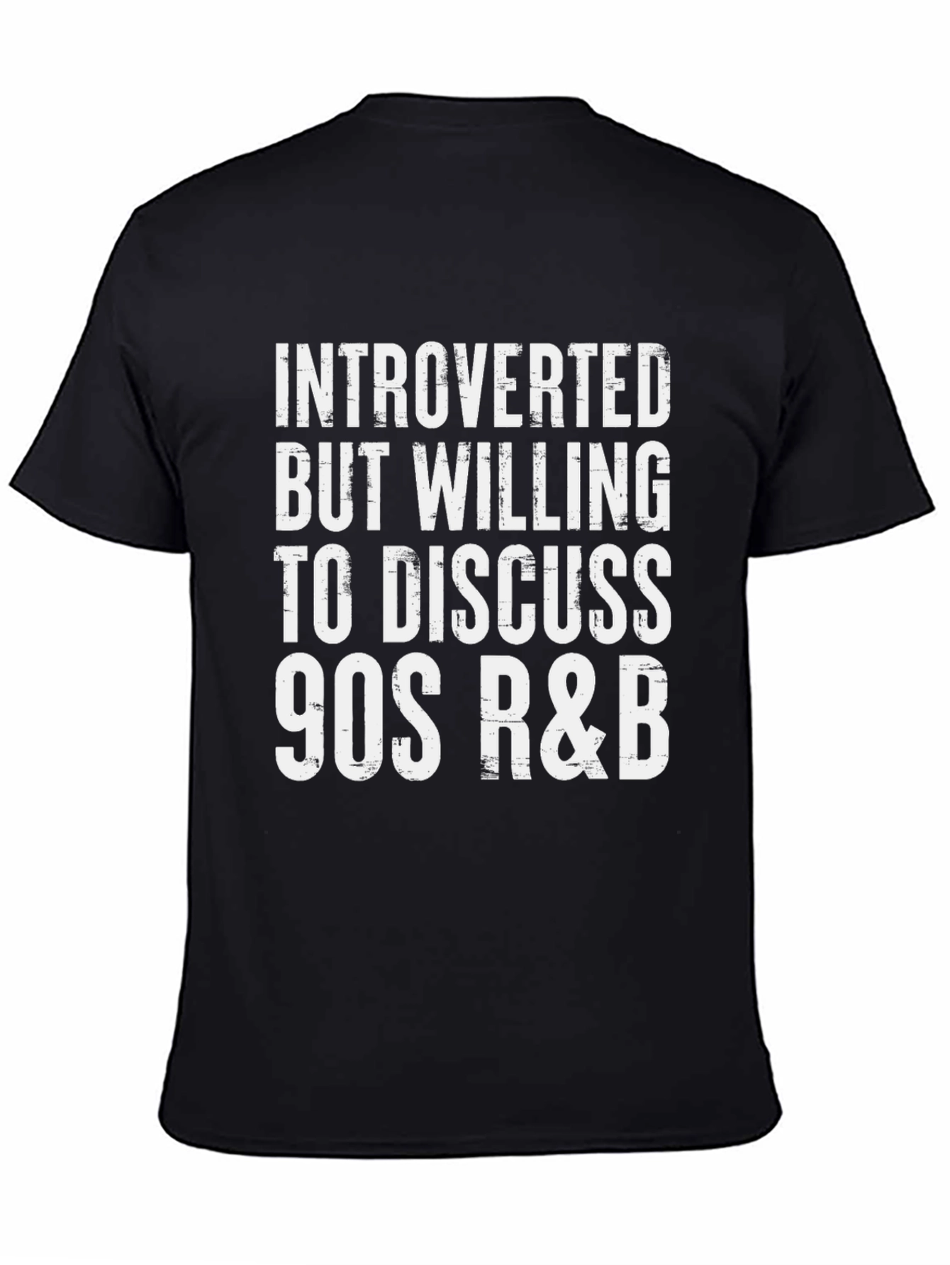 Introverted 90s R&B Music T-Shirt
