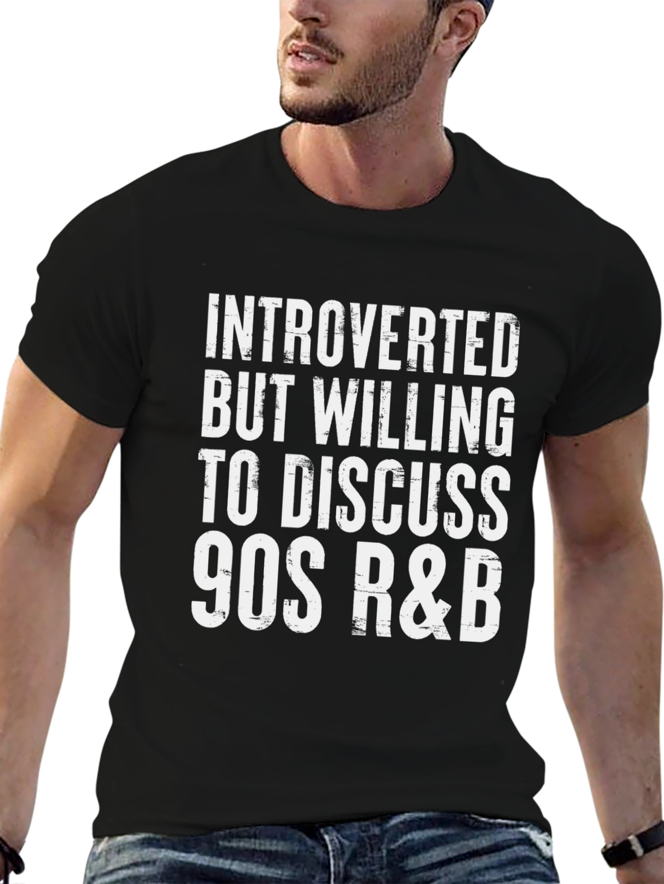 Introverted 90s R&B Music T-Shirt