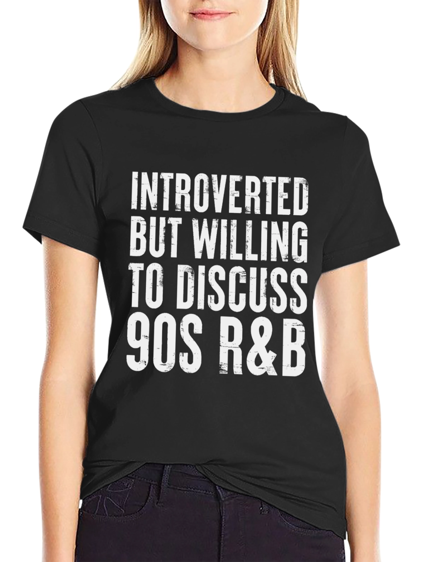Introverted 90s R&B Music T-Shirt