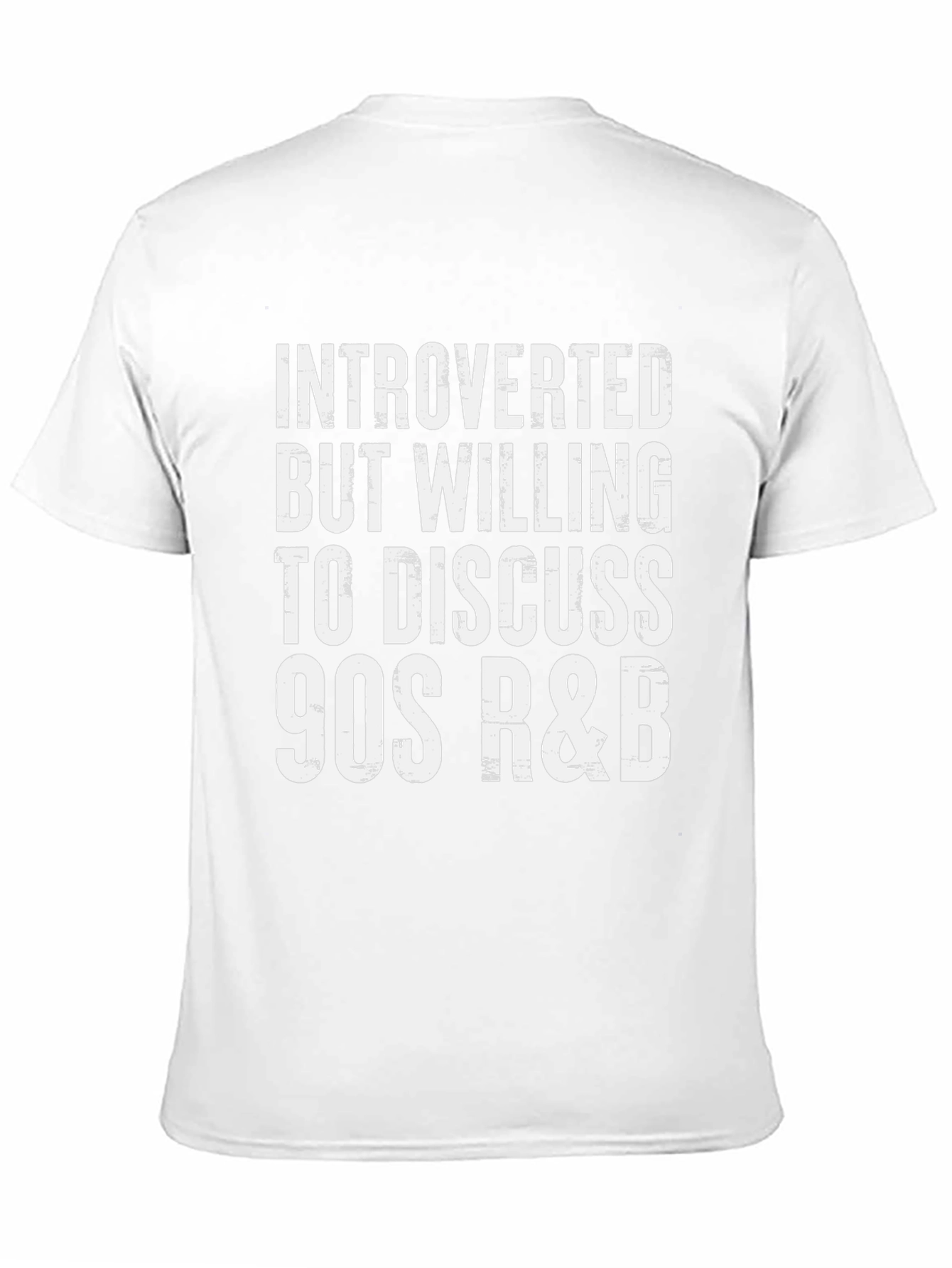 Introverted 90s R&B Music T-Shirt