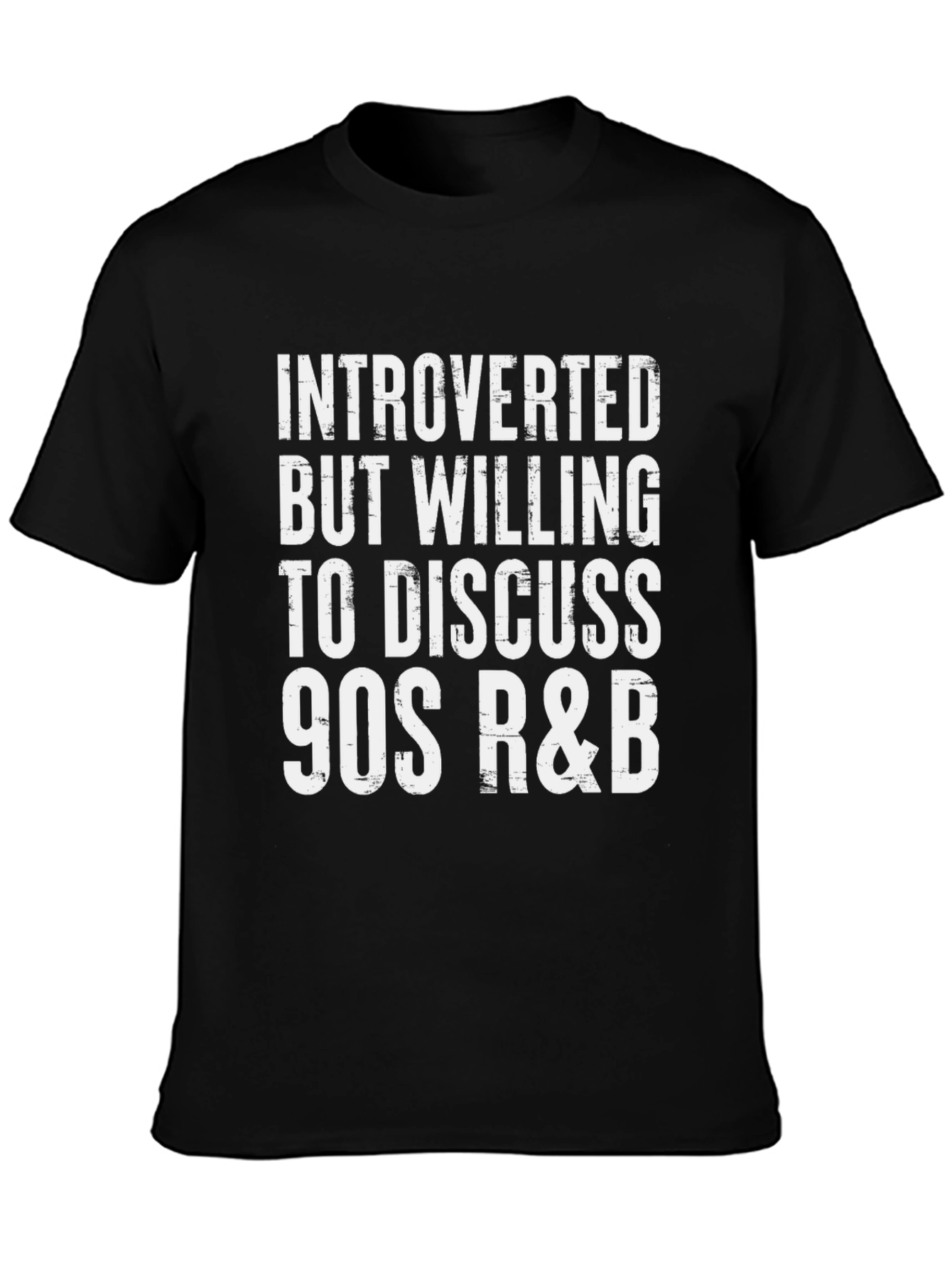 Introverted 90s R&B Music T-Shirt