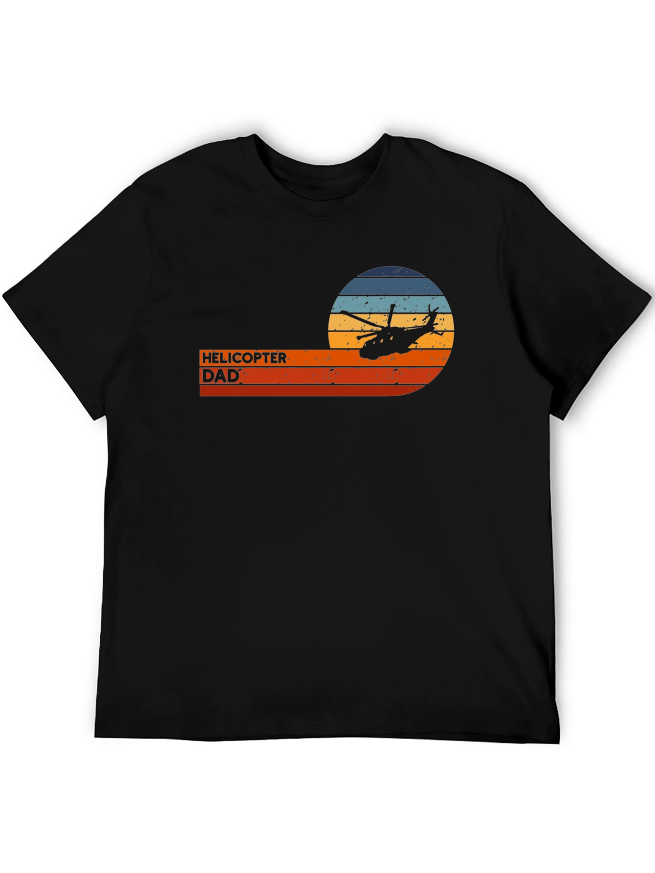 Helicopter Dad T-Shirt - Retro Style