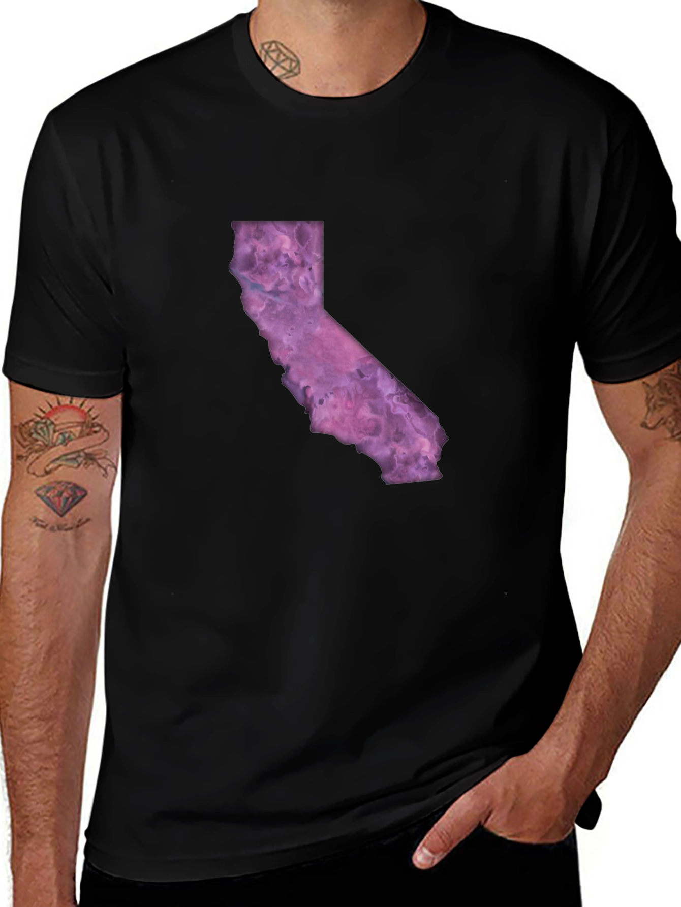California State Graphic Print T-Shirt