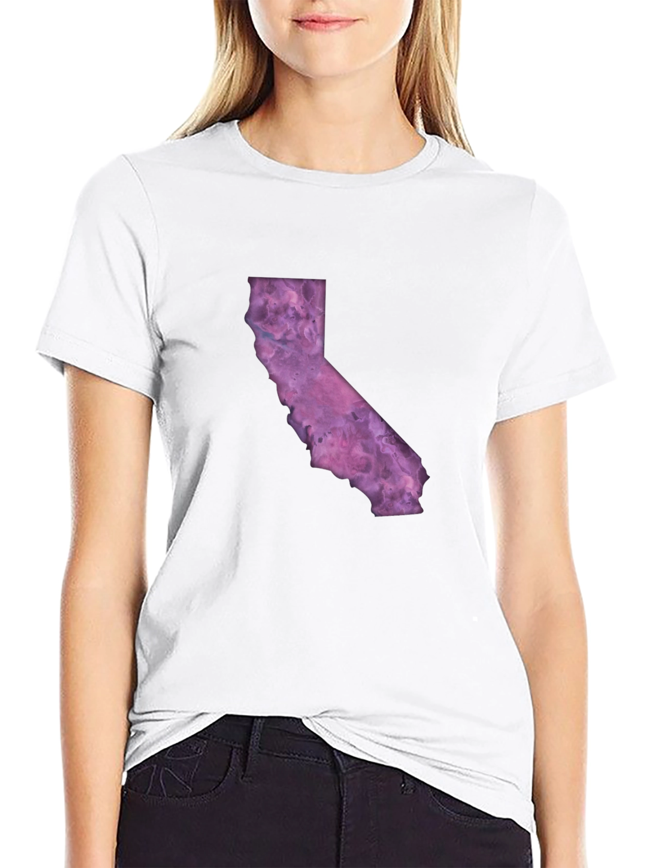 California State Graphic Print T-Shirt