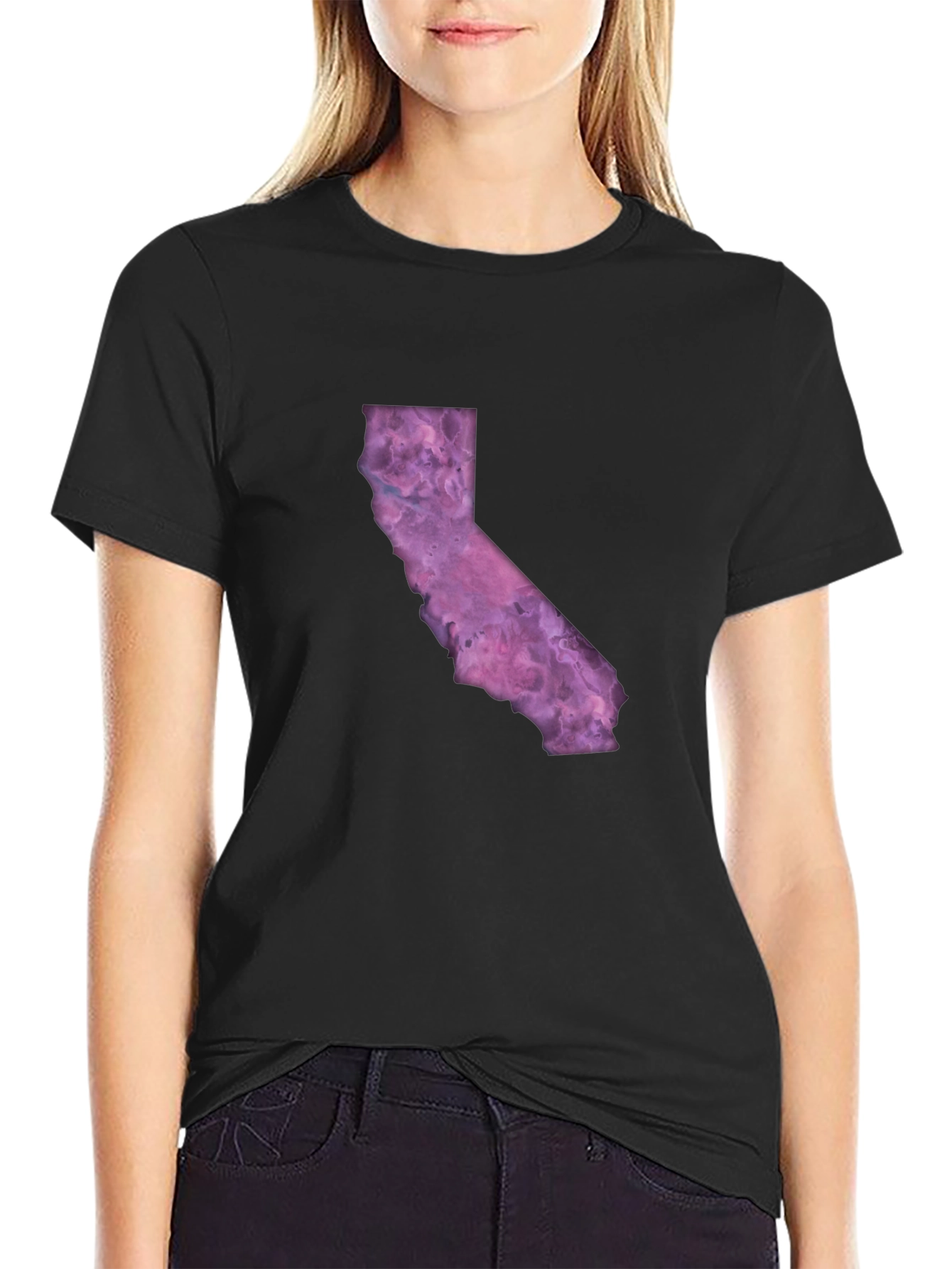 California State Graphic Print T-Shirt