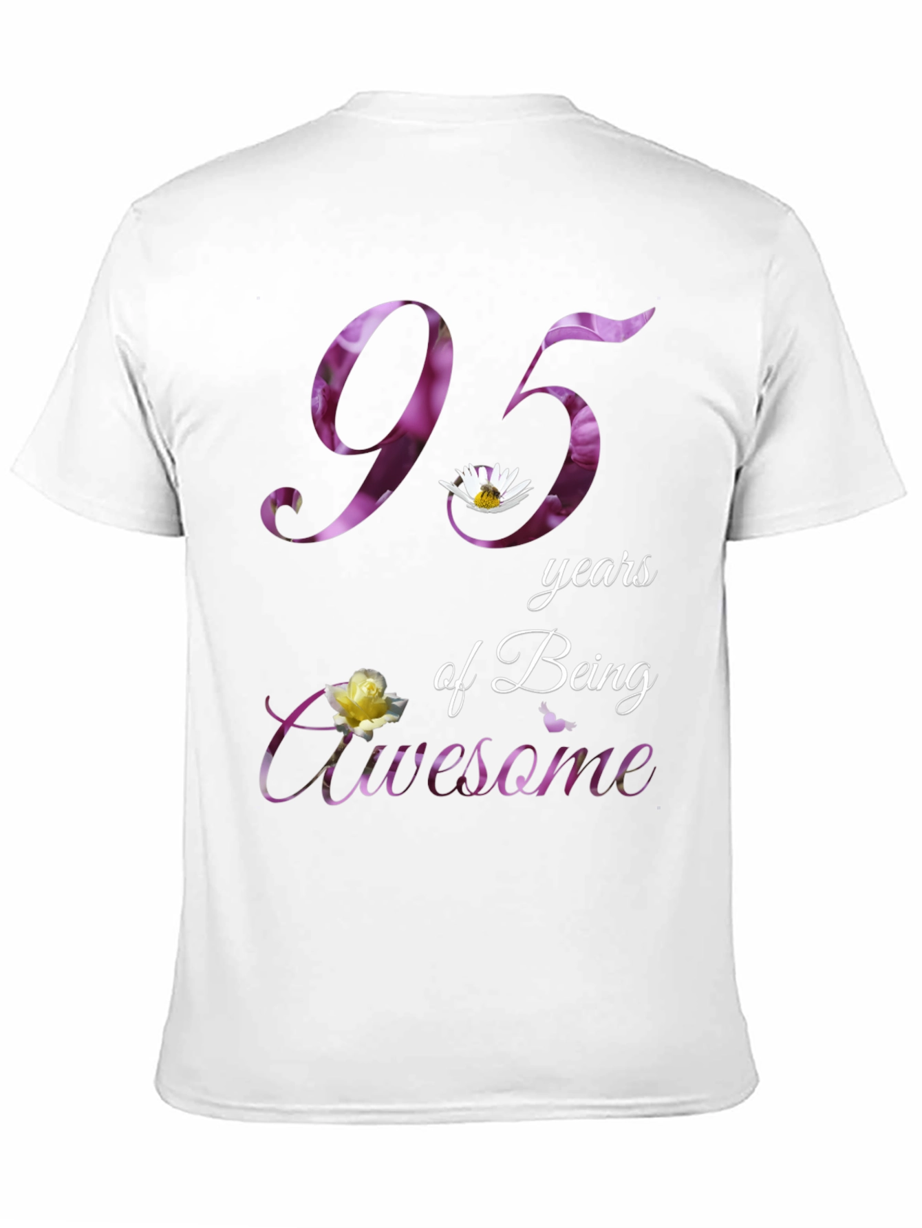 95 Years of Being Awesome Graphic T-Shirt