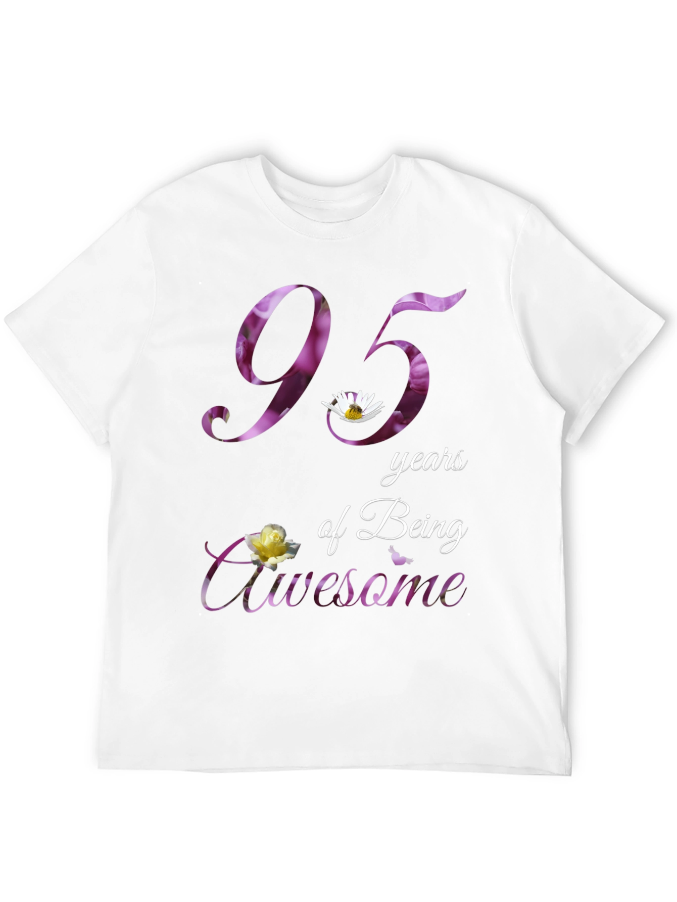 95 Years of Being Awesome Graphic T-Shirt