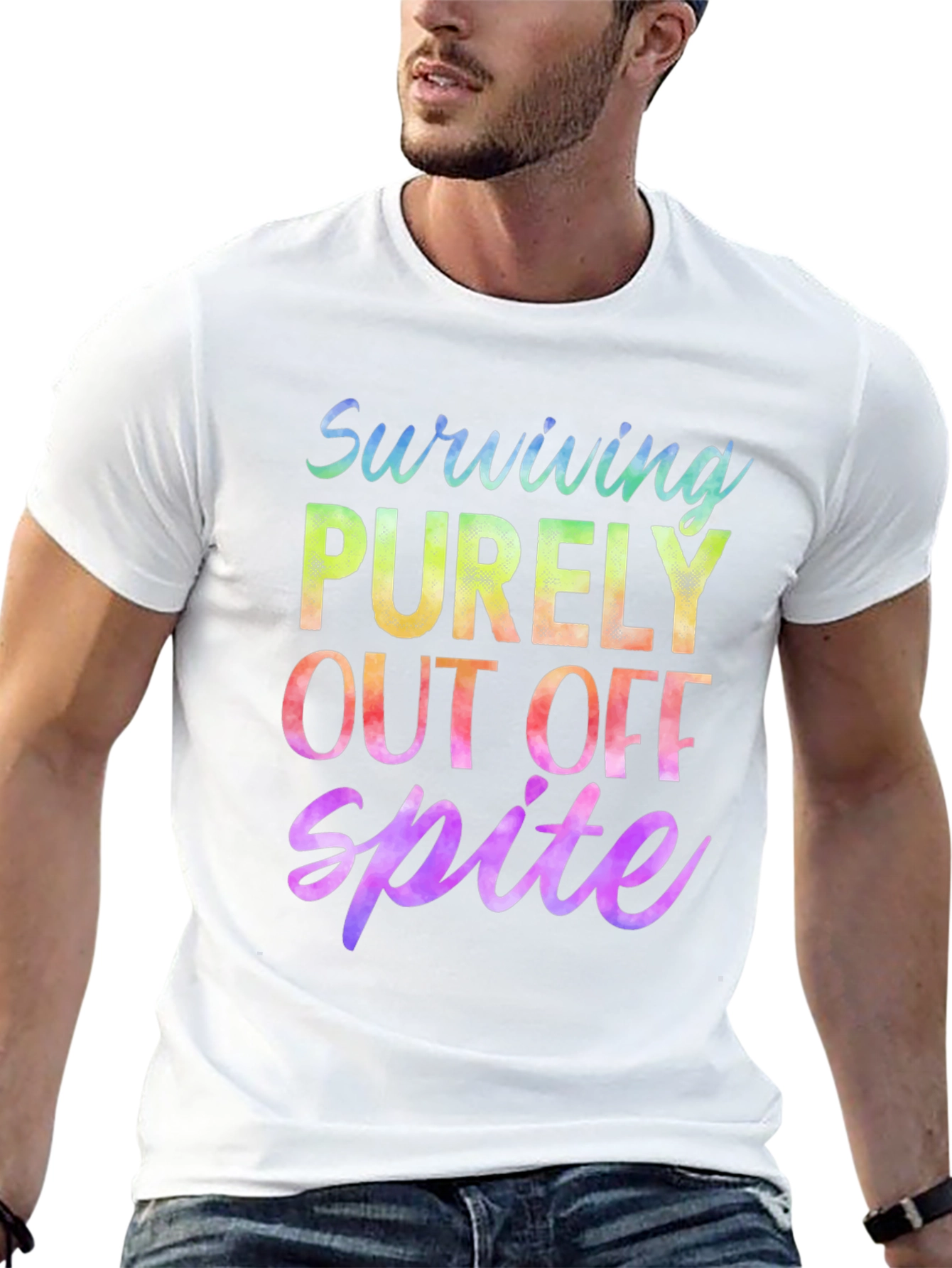 Surviving Out of Spite Graphic T-Shirt