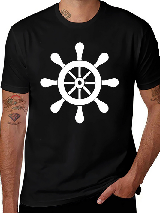 Nautical Wheel Graphic Tee