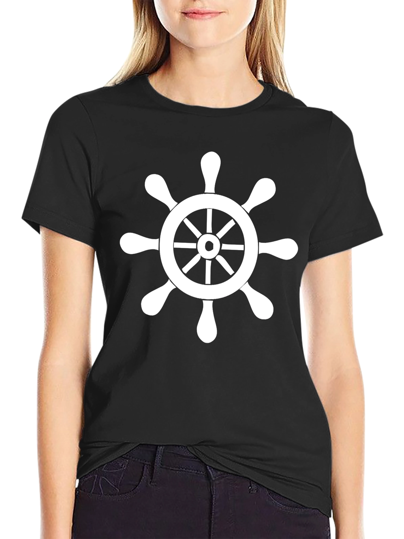 Nautical Wheel Graphic Tee