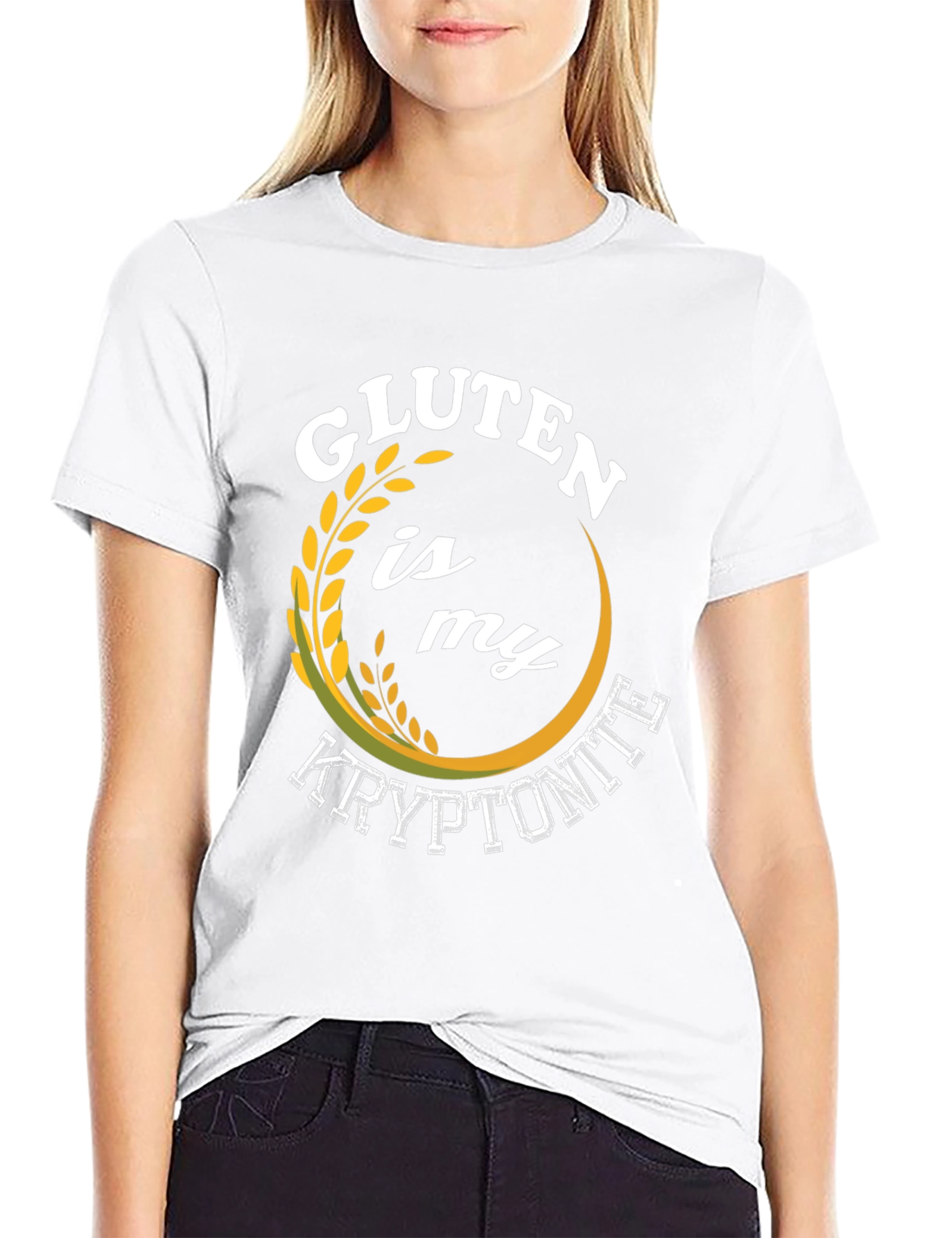 Gluten is My Kryptonite Graphic T-Shirt