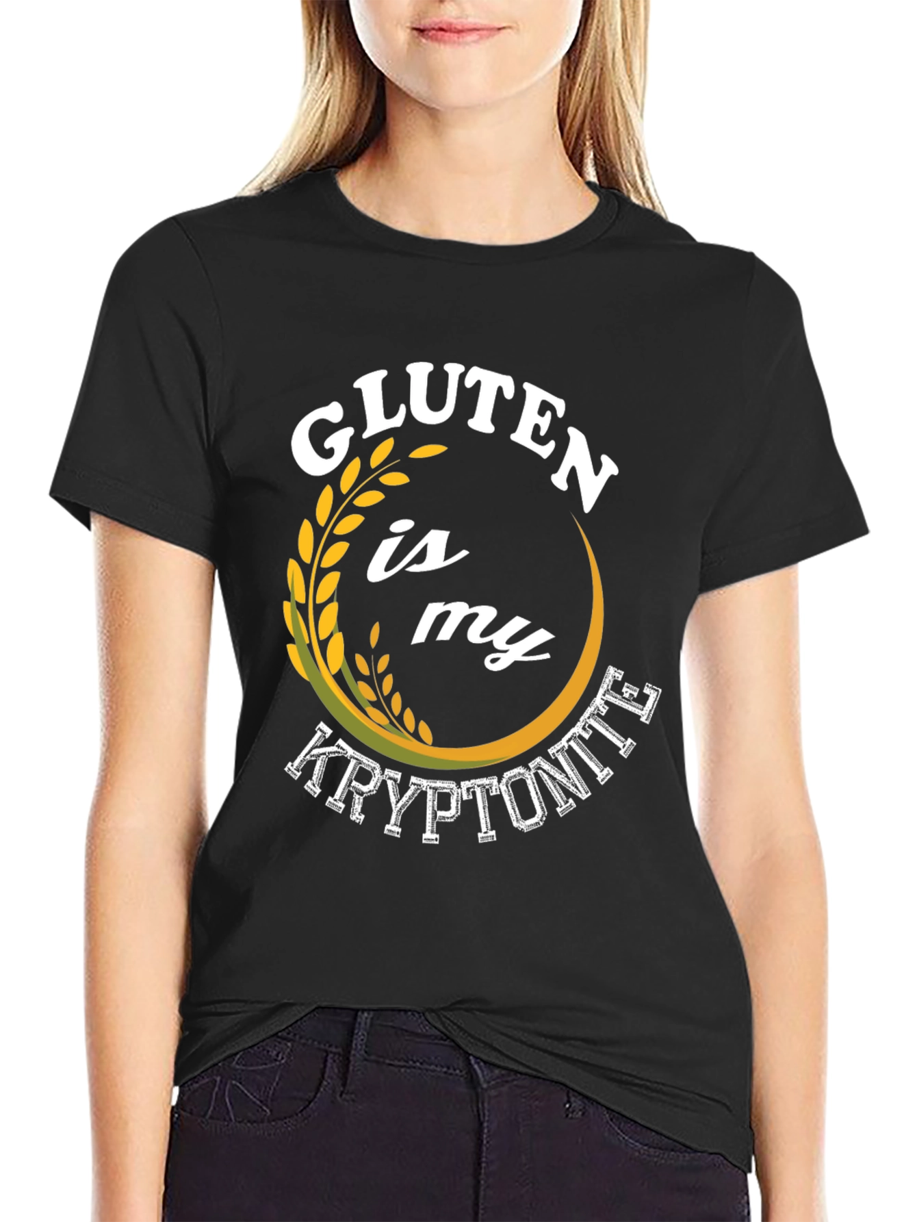Gluten is My Kryptonite Graphic T-Shirt