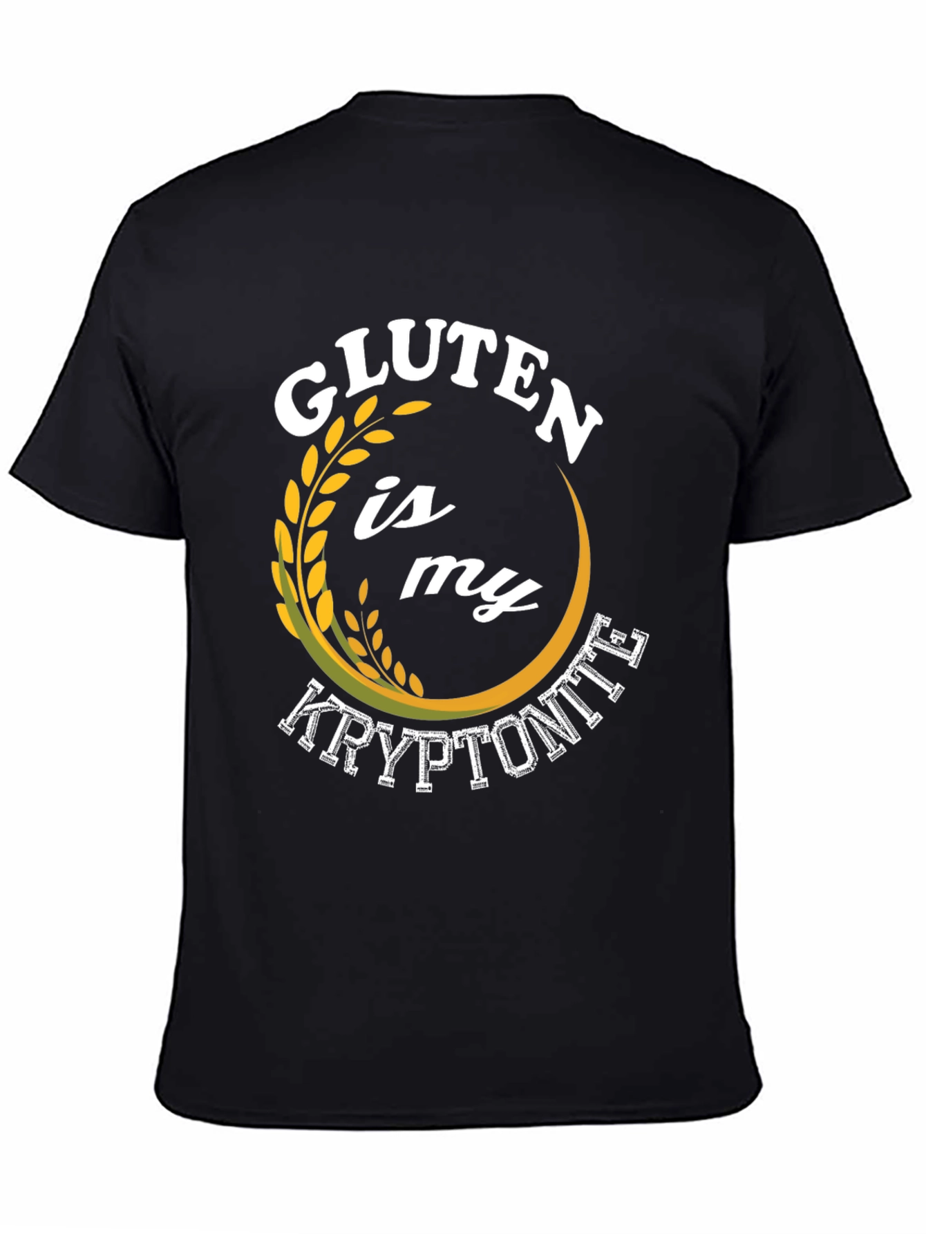 Gluten is My Kryptonite Graphic T-Shirt