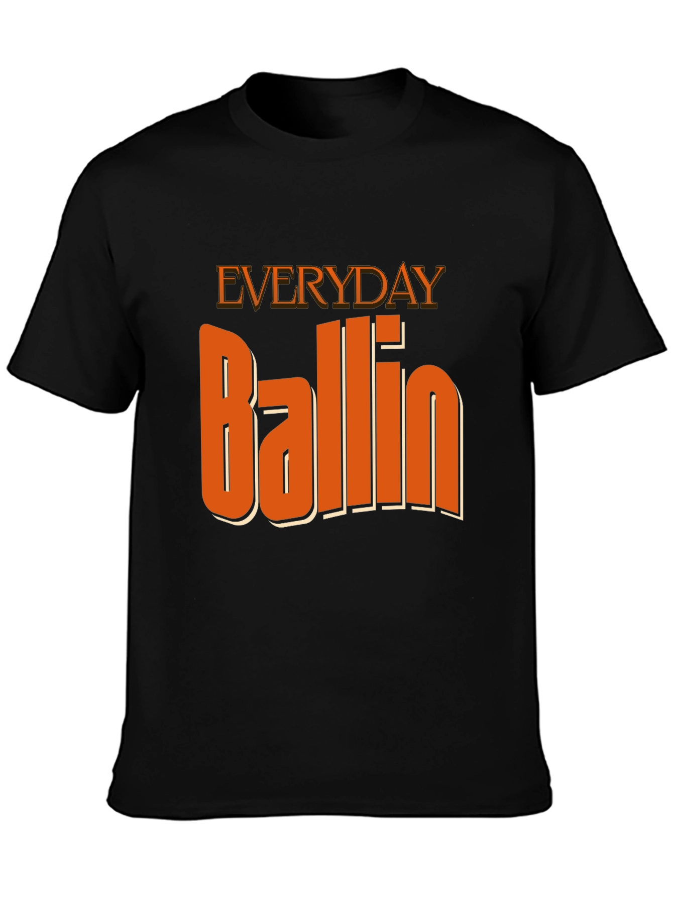 Everyday Ballin Black T-Shirt