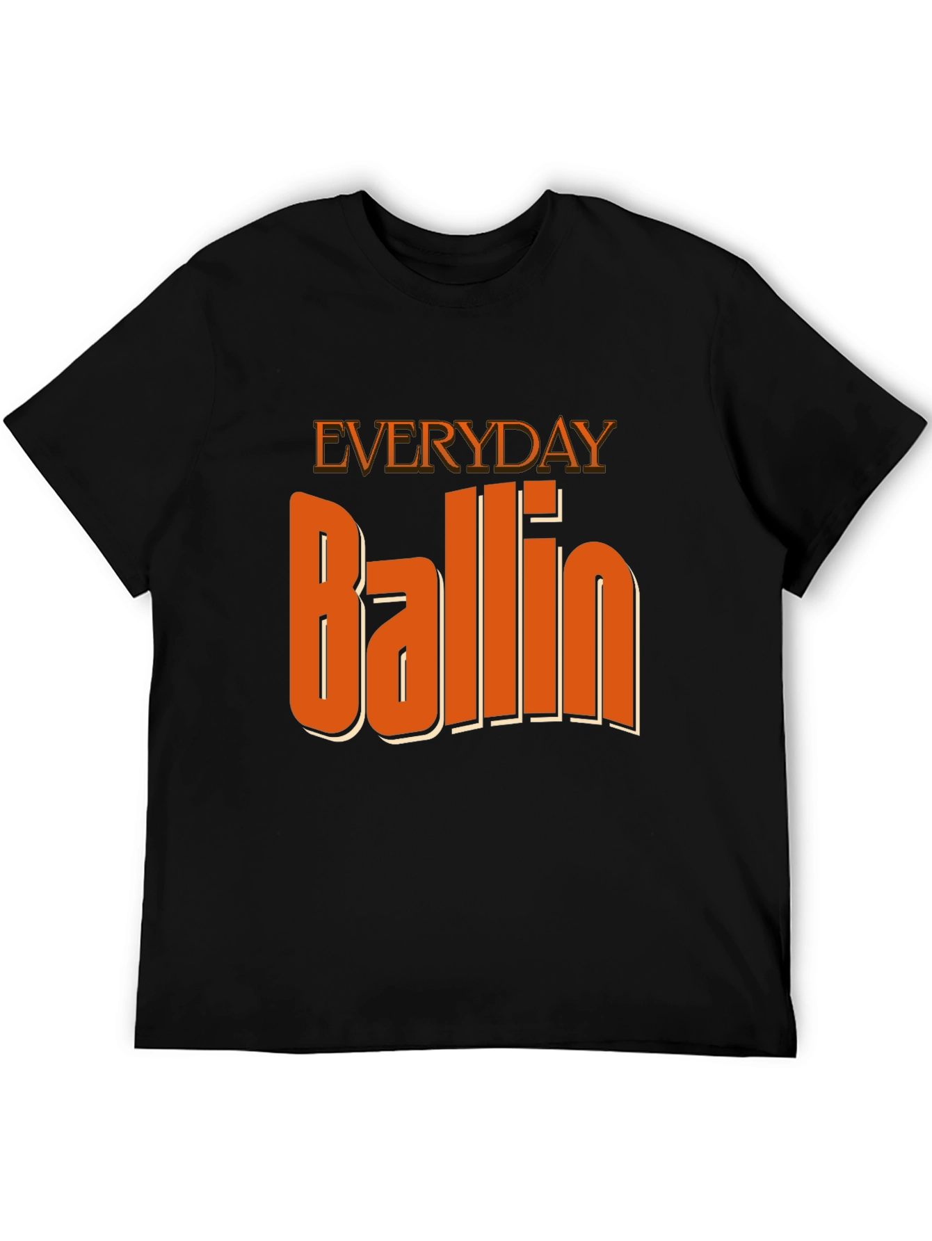 Everyday Ballin Black T-Shirt