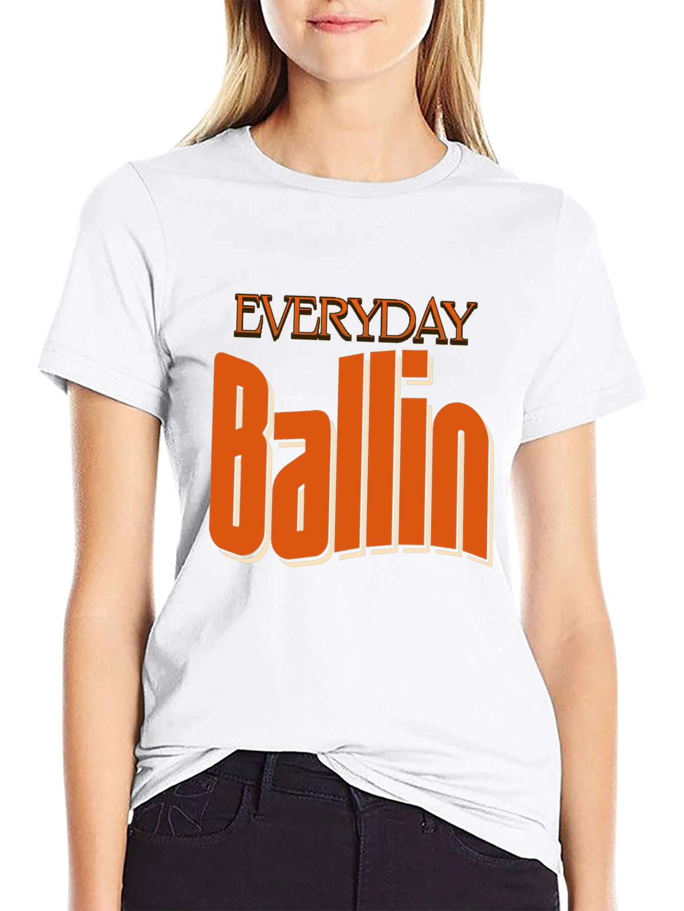 Everyday Ballin Black T-Shirt