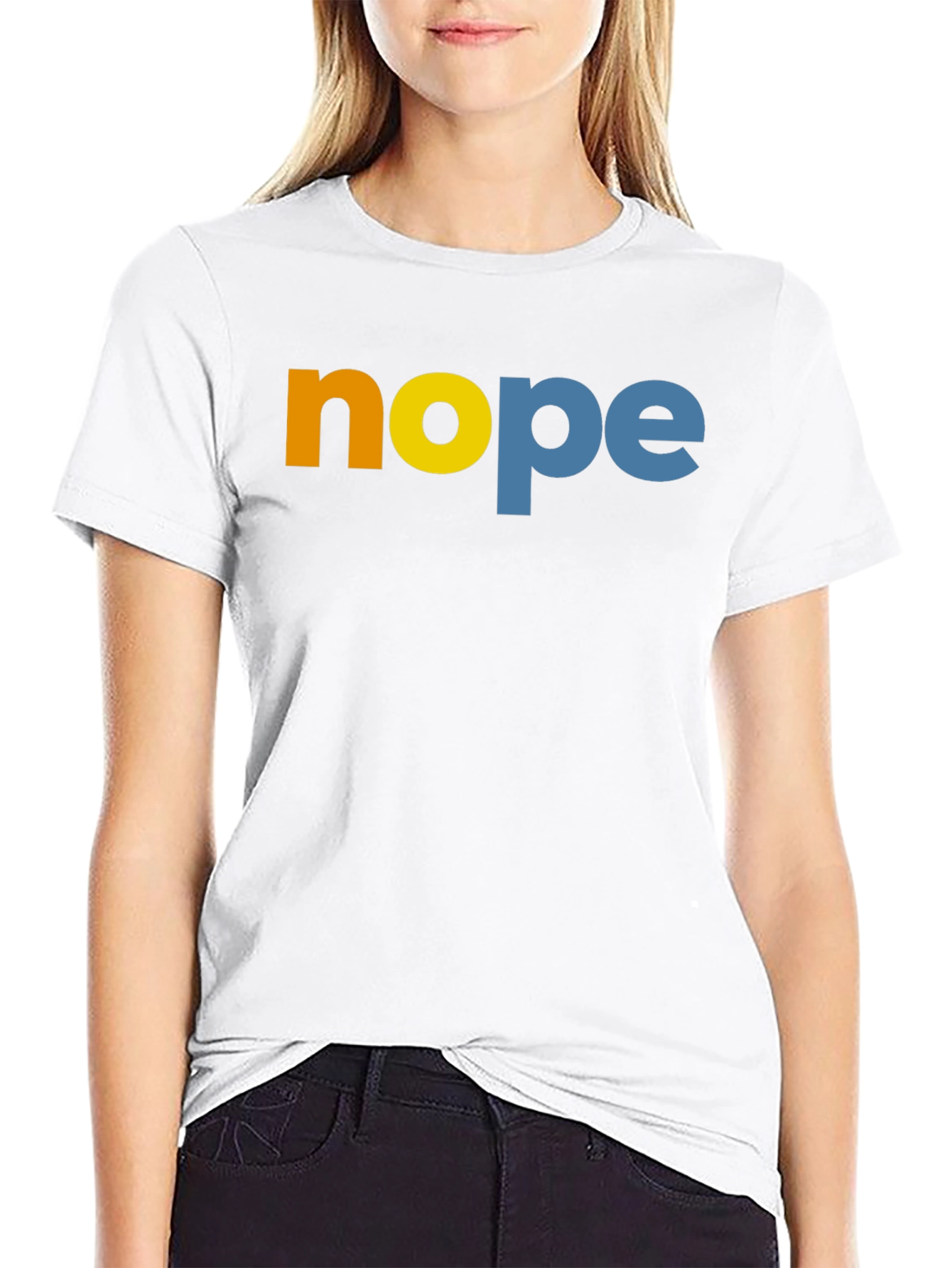 Nope Graphic Tee - Unisex Comfort Fit T-Shirt