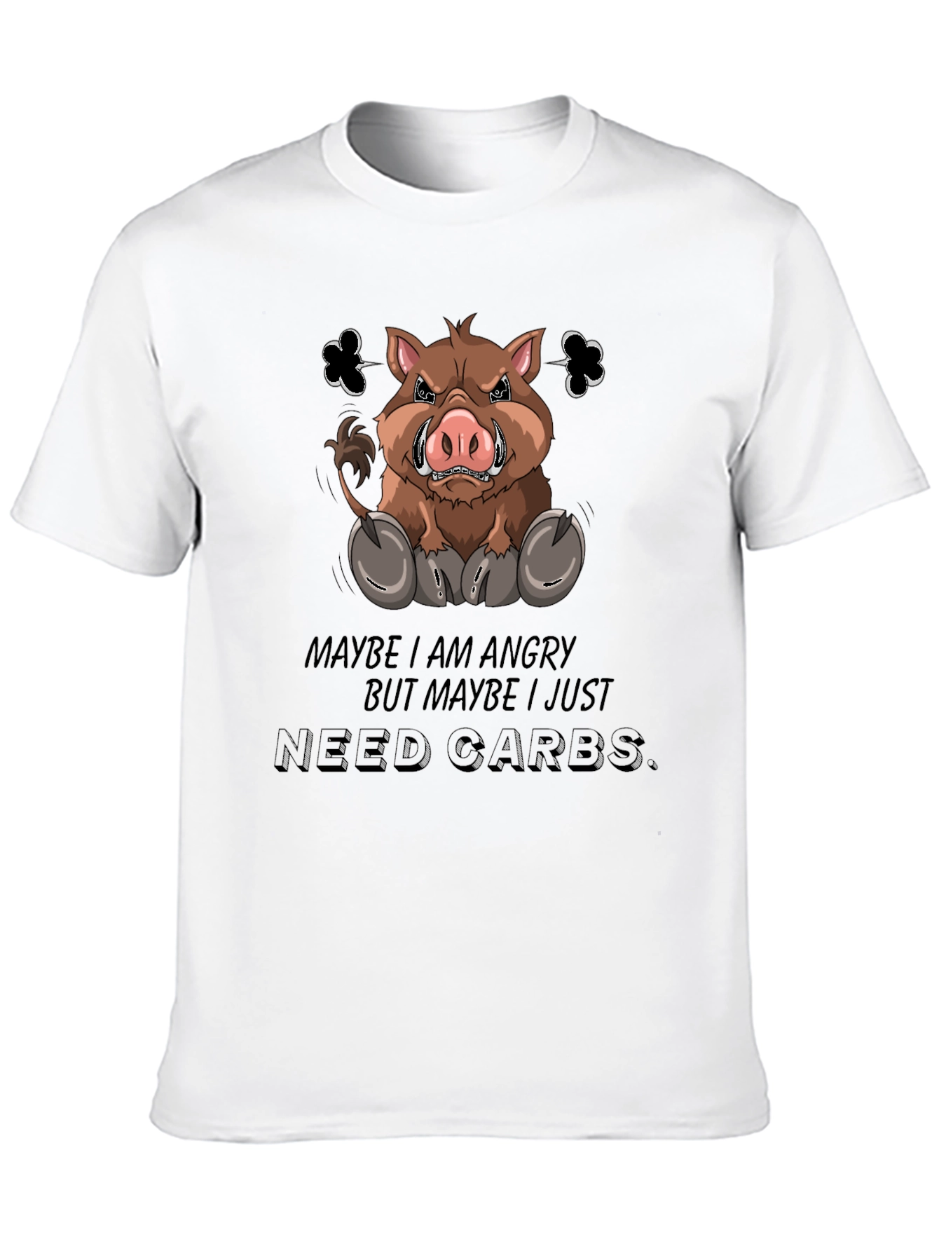 Angry Boar Carbs T-Shirt