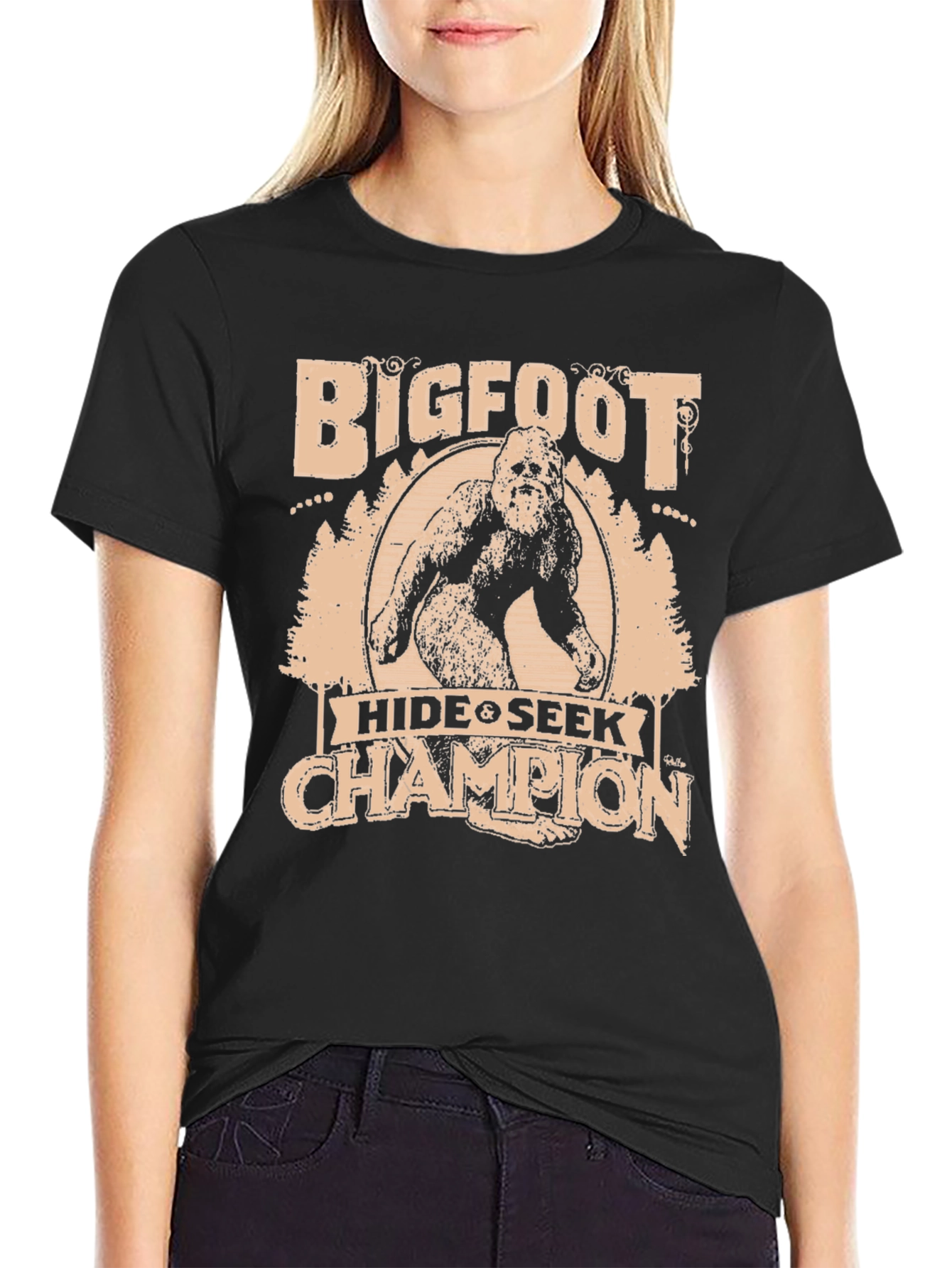 Bigfoot Hide & Seek Champion T-Shirt