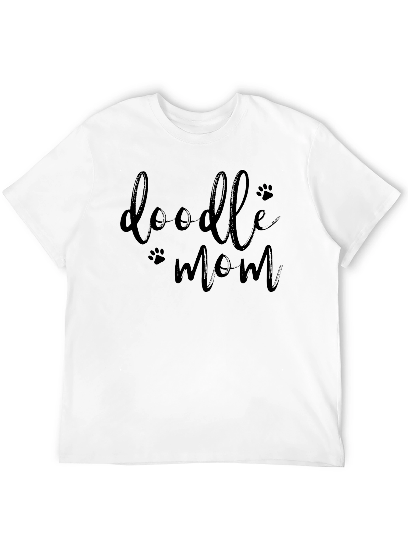 Doodle Mom Black T-Shirt