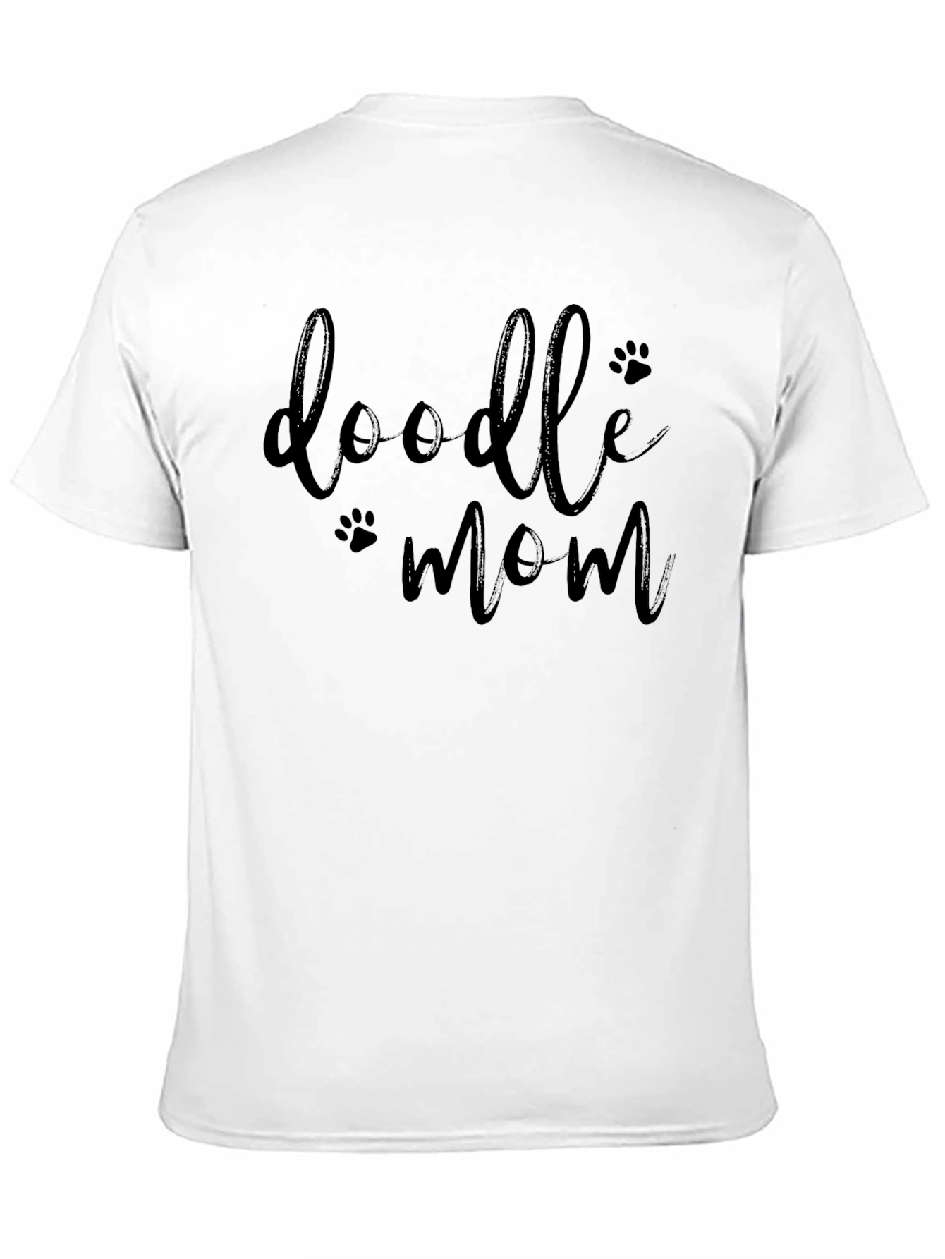 Doodle Mom Black T-Shirt