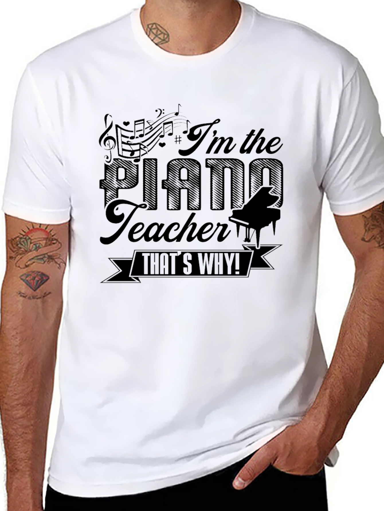 Im The Piano Teacher T-Shirt