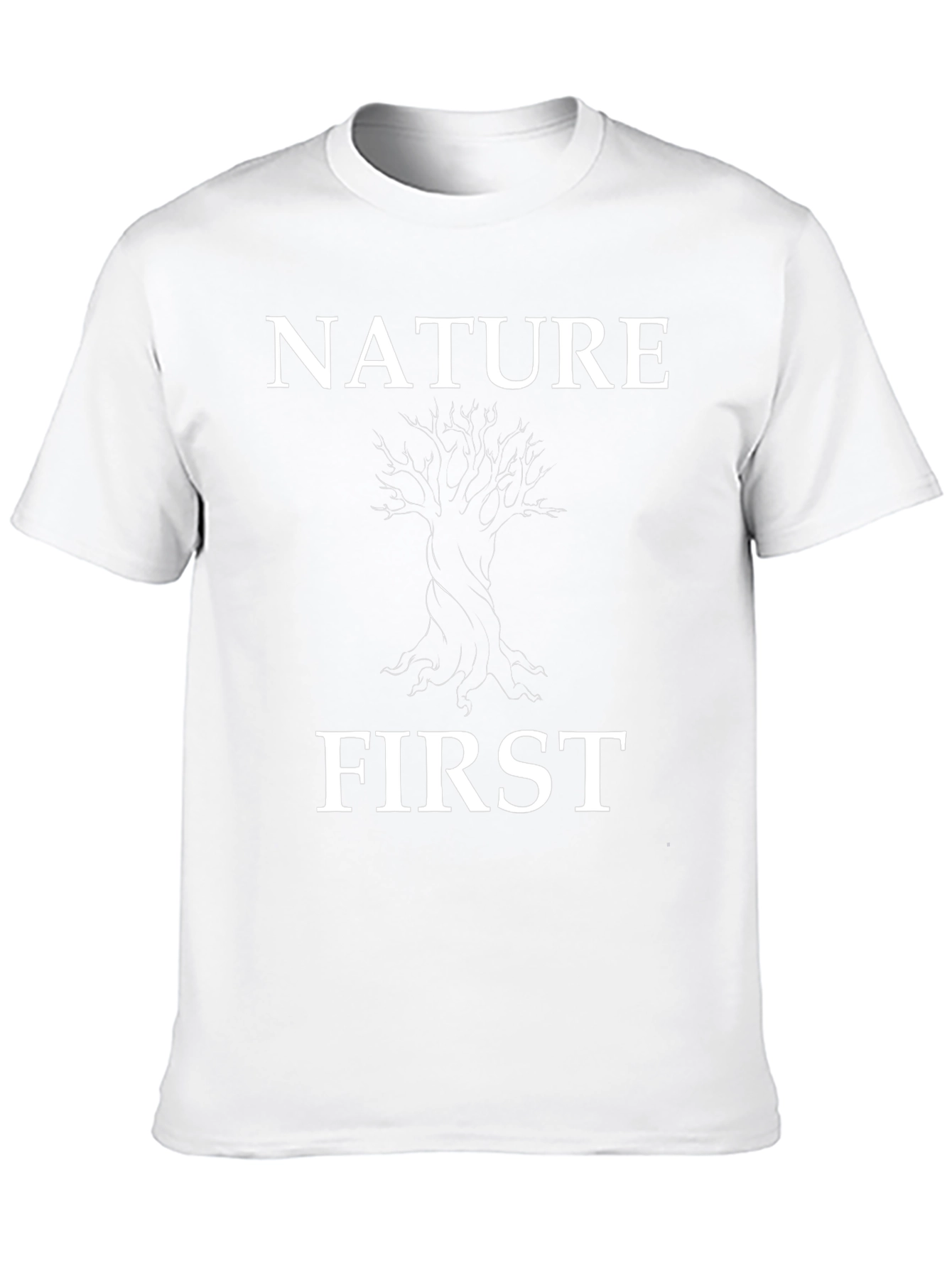 Nature First Graphic Tee - Organic Cotton