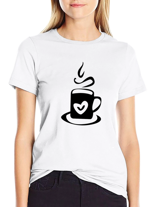 Love Coffee Graphic Tee - Mens Black T-Shirt