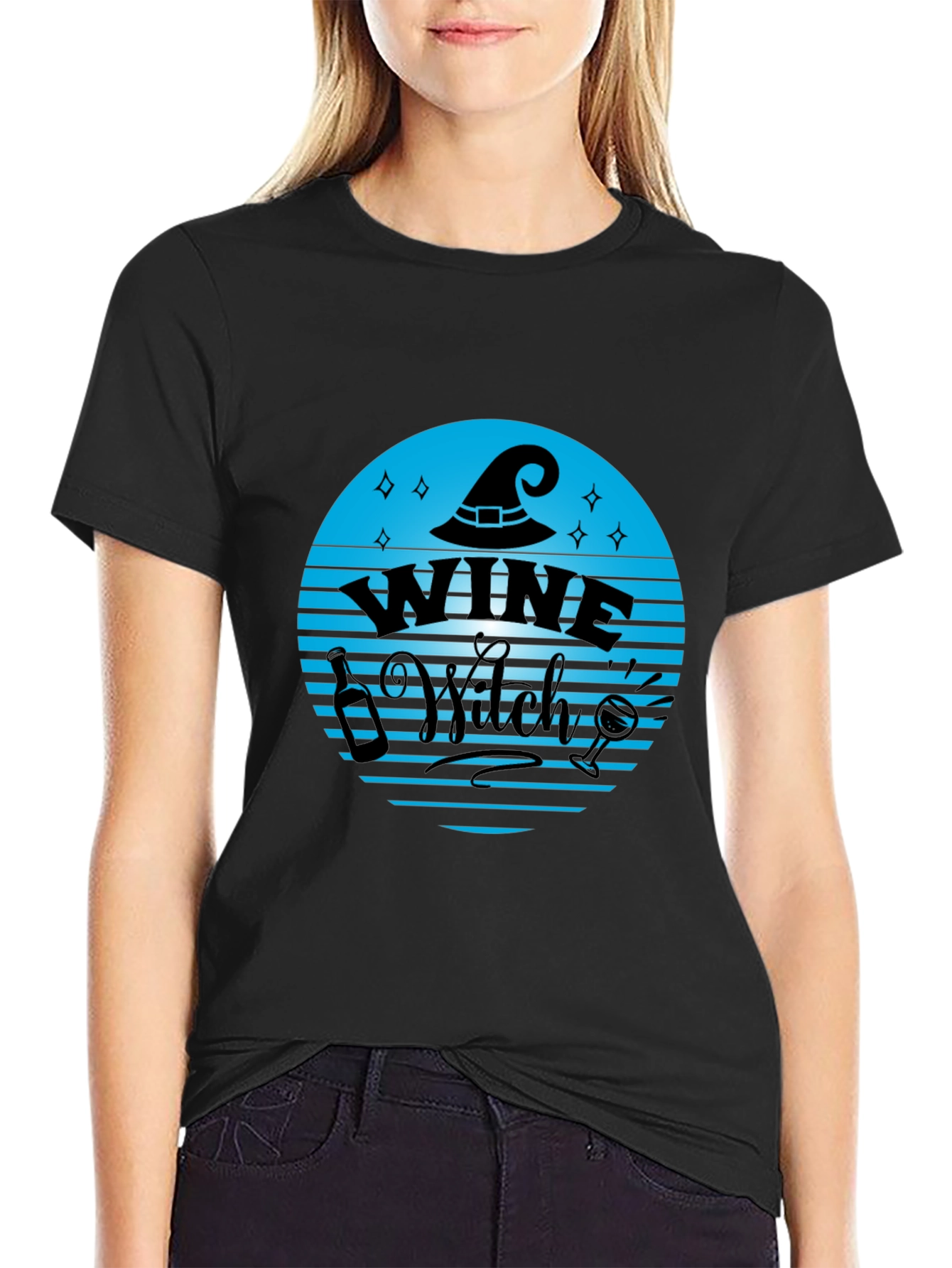 Wine Witchs T-Shirt - Halloween Ready