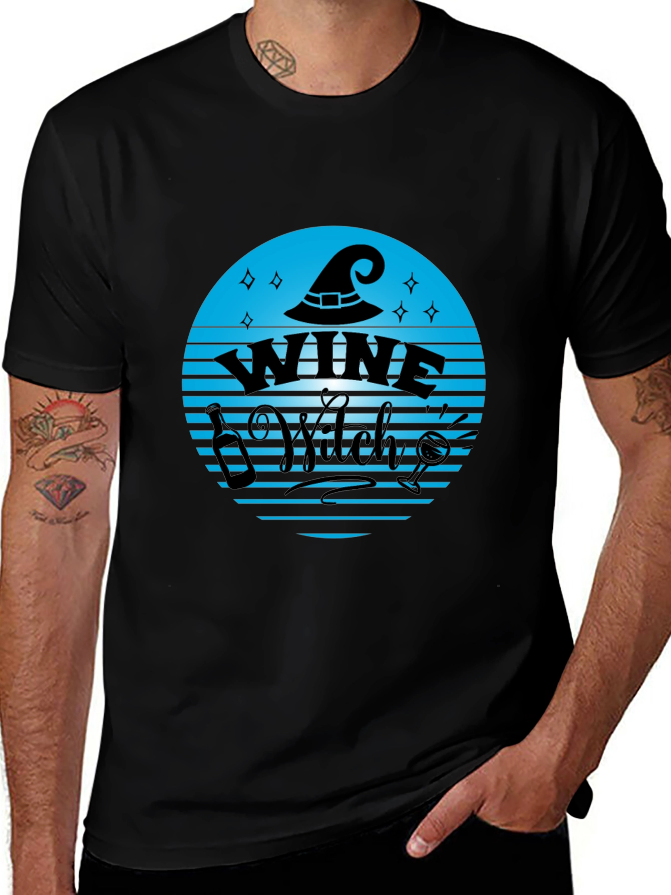 Wine Witchs T-Shirt - Halloween Ready