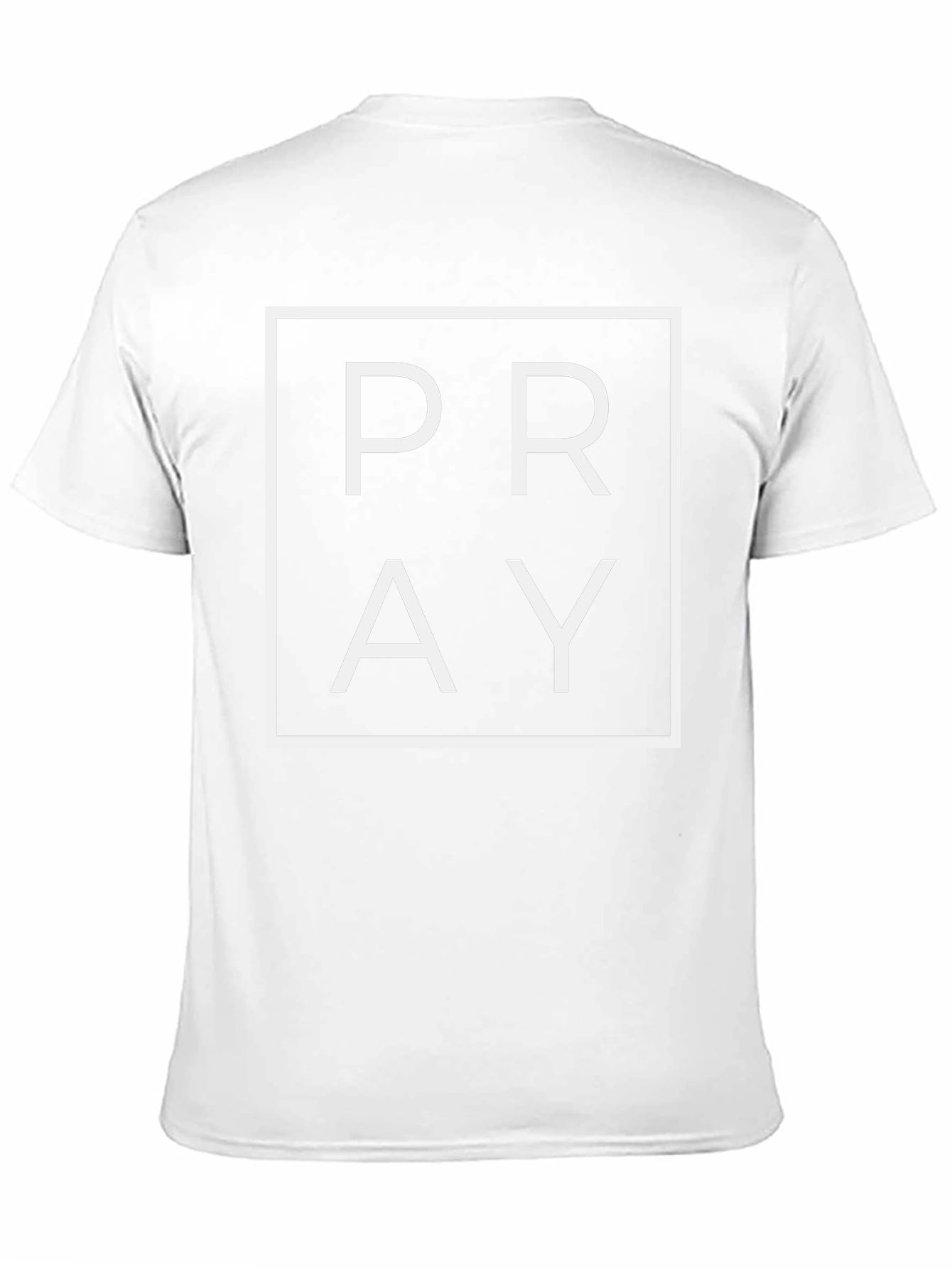 PRAY Graphic T-Shirt - Casual Black Tee