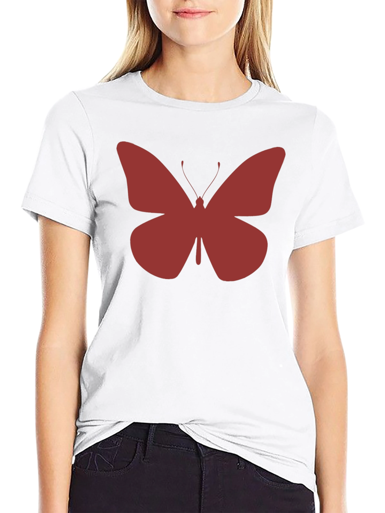 Butterfly Graphic Tee - Casual Comfort
