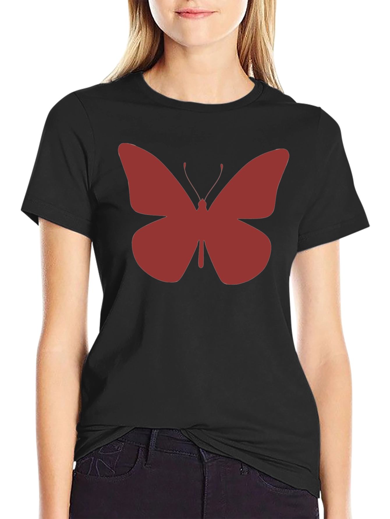 Butterfly Graphic Tee - Casual Comfort