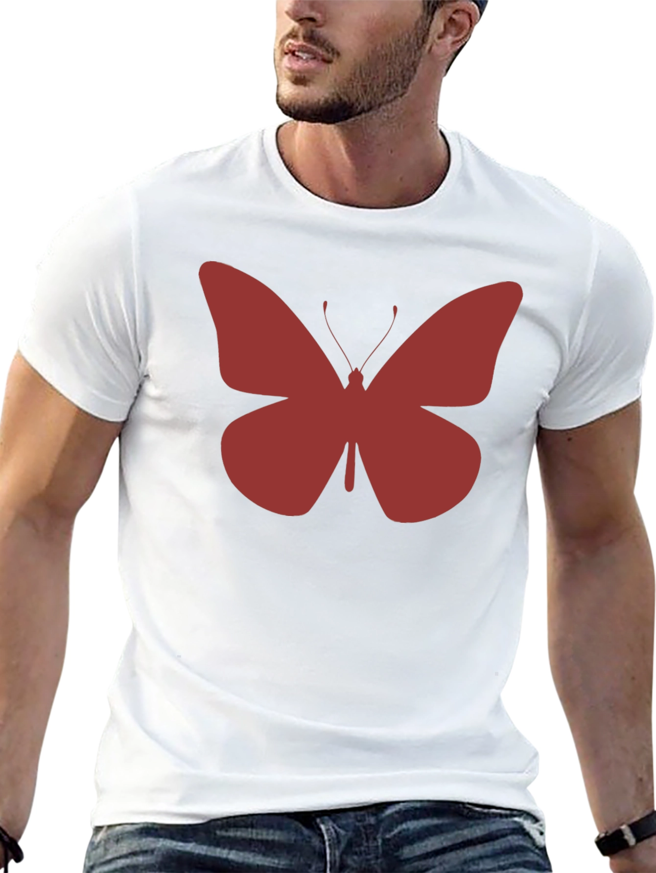 Butterfly Graphic Tee - Casual Comfort