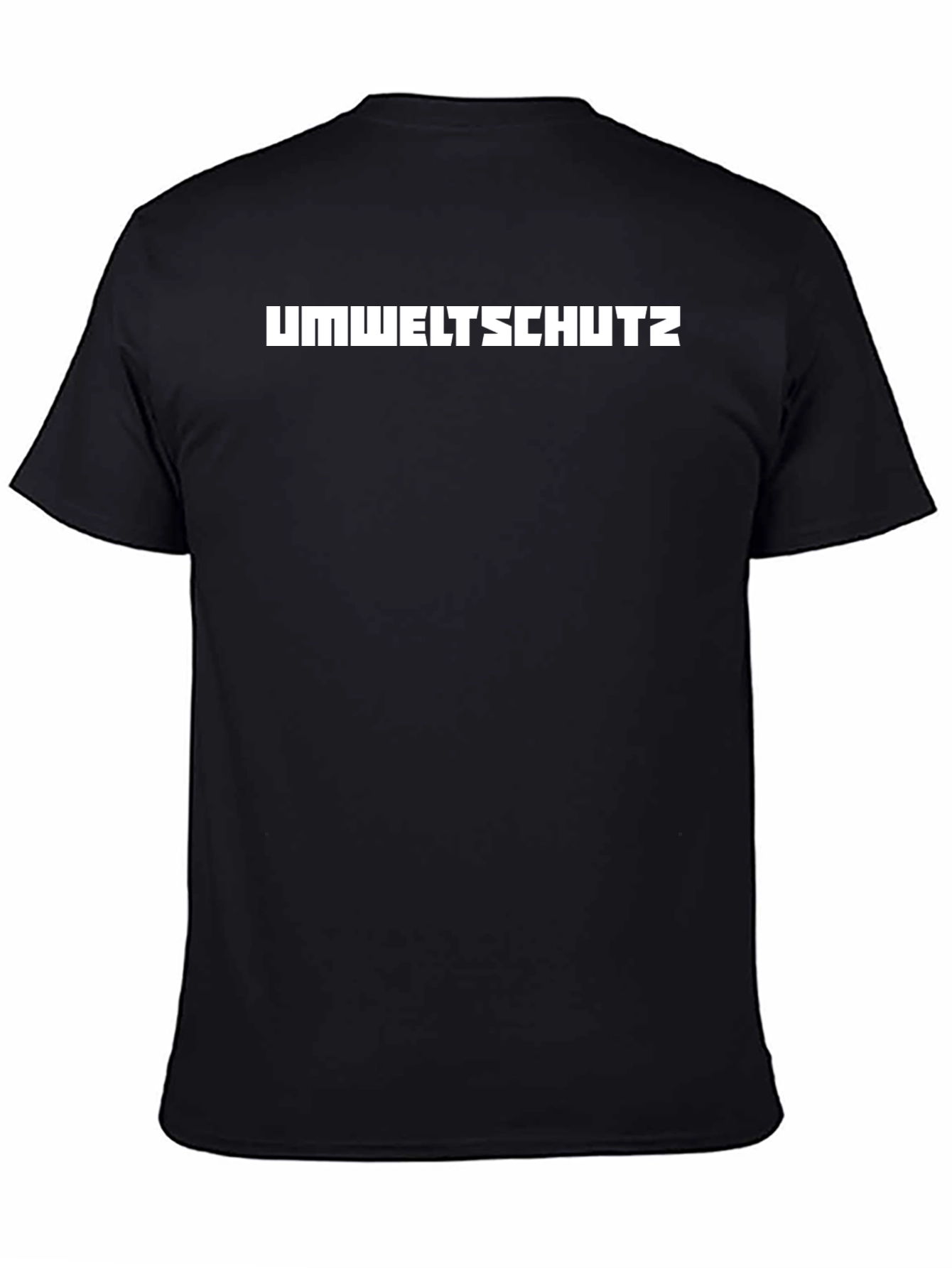 Umweltschutz Graphic Tee - Black