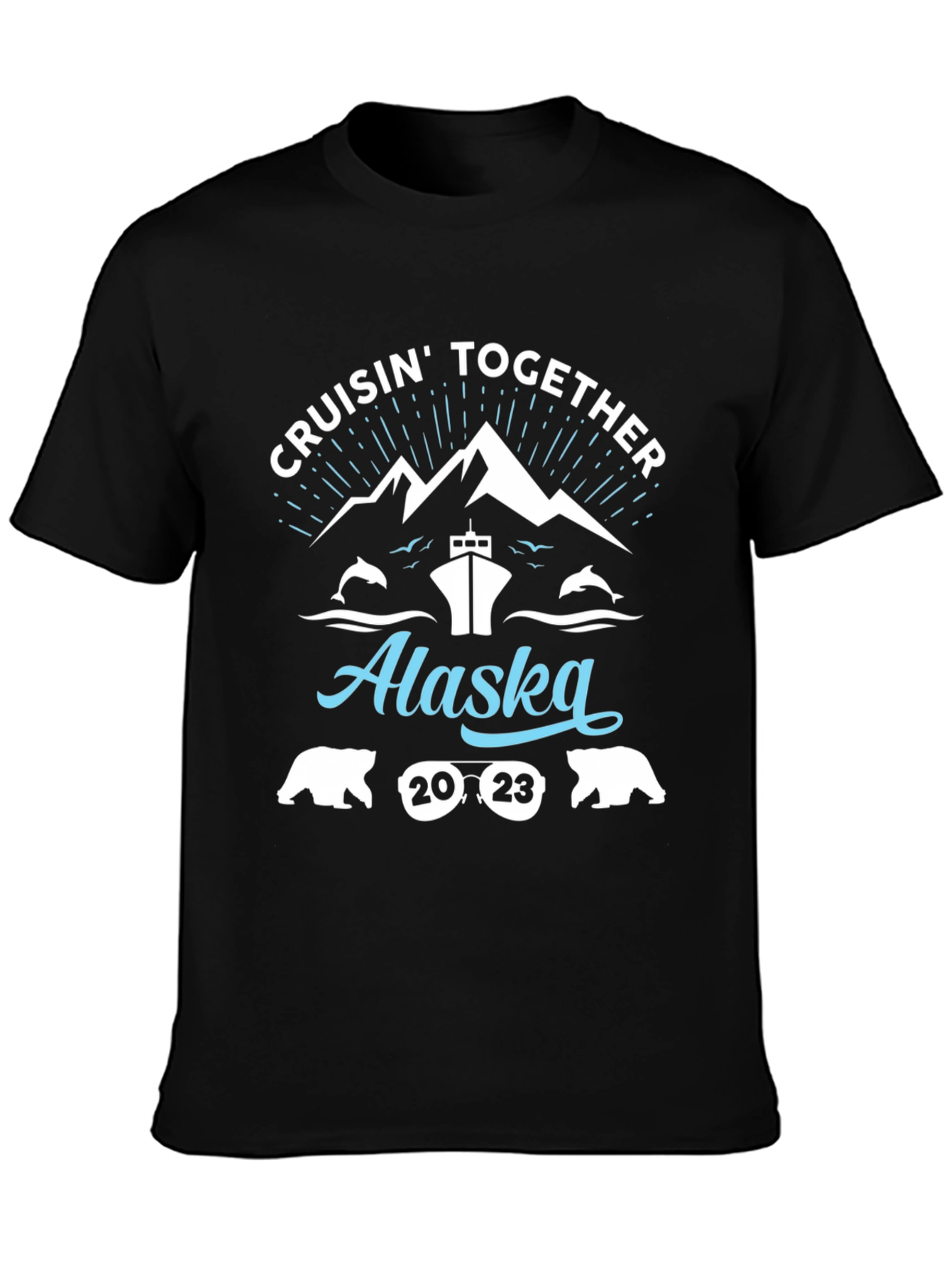 Cruisin Together Alaska 2023 Graphic Tee