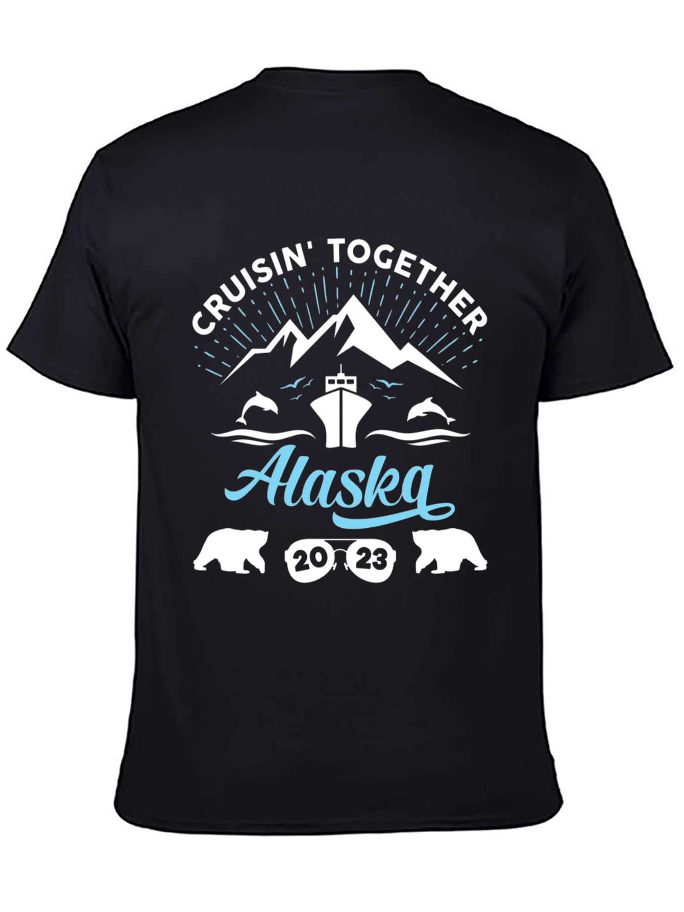 Cruisin Together Alaska 2023 Graphic Tee