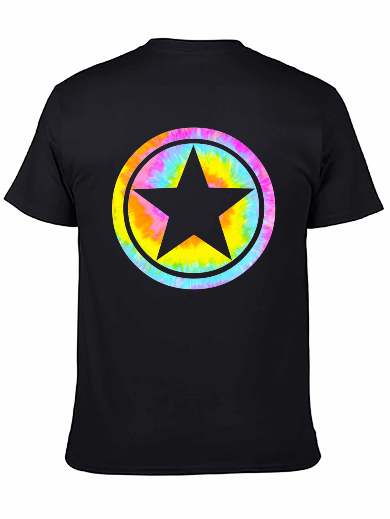 Star Tie Dye T-Shirt - Graphic Tee